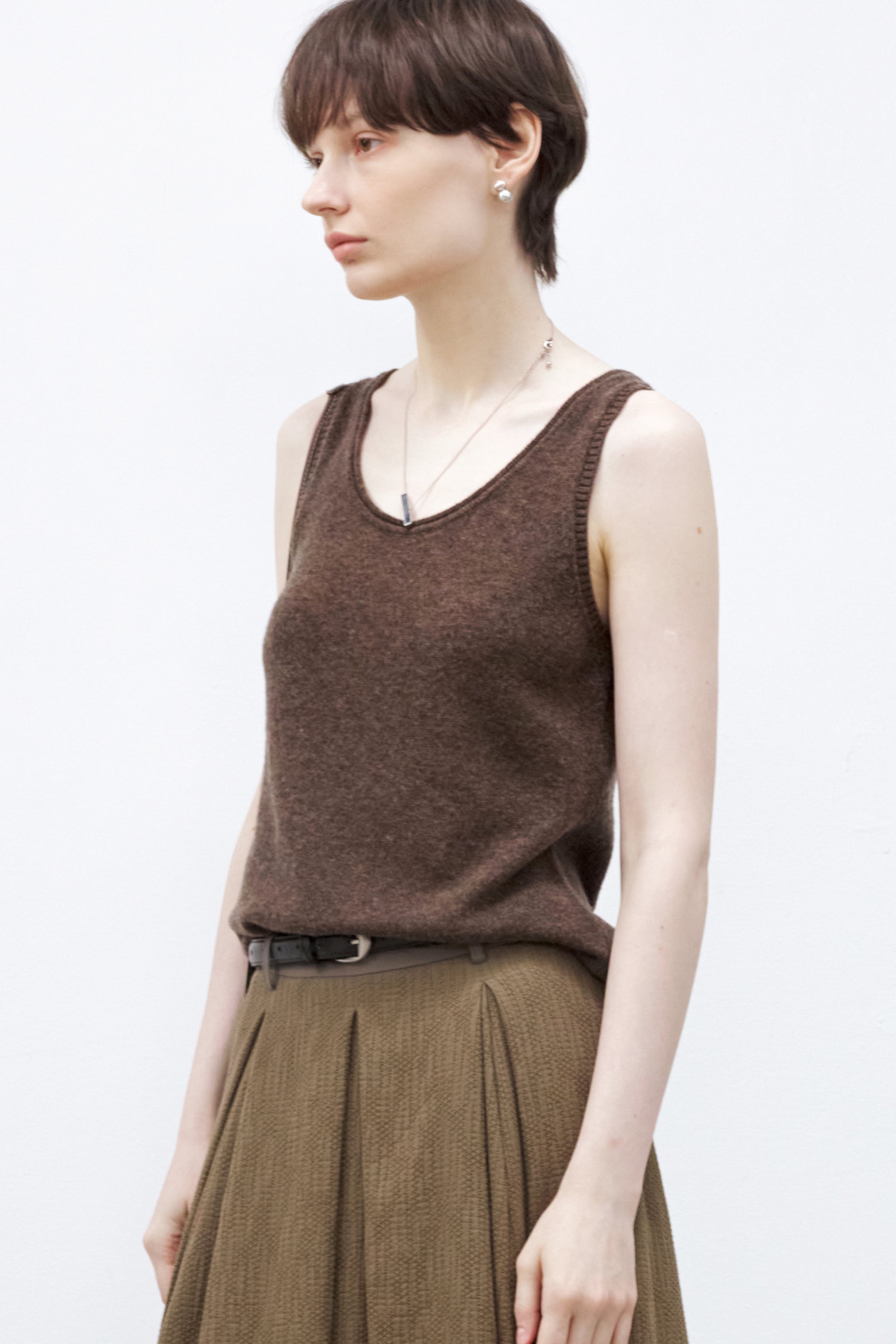 SOFT WOOL TANK VEST