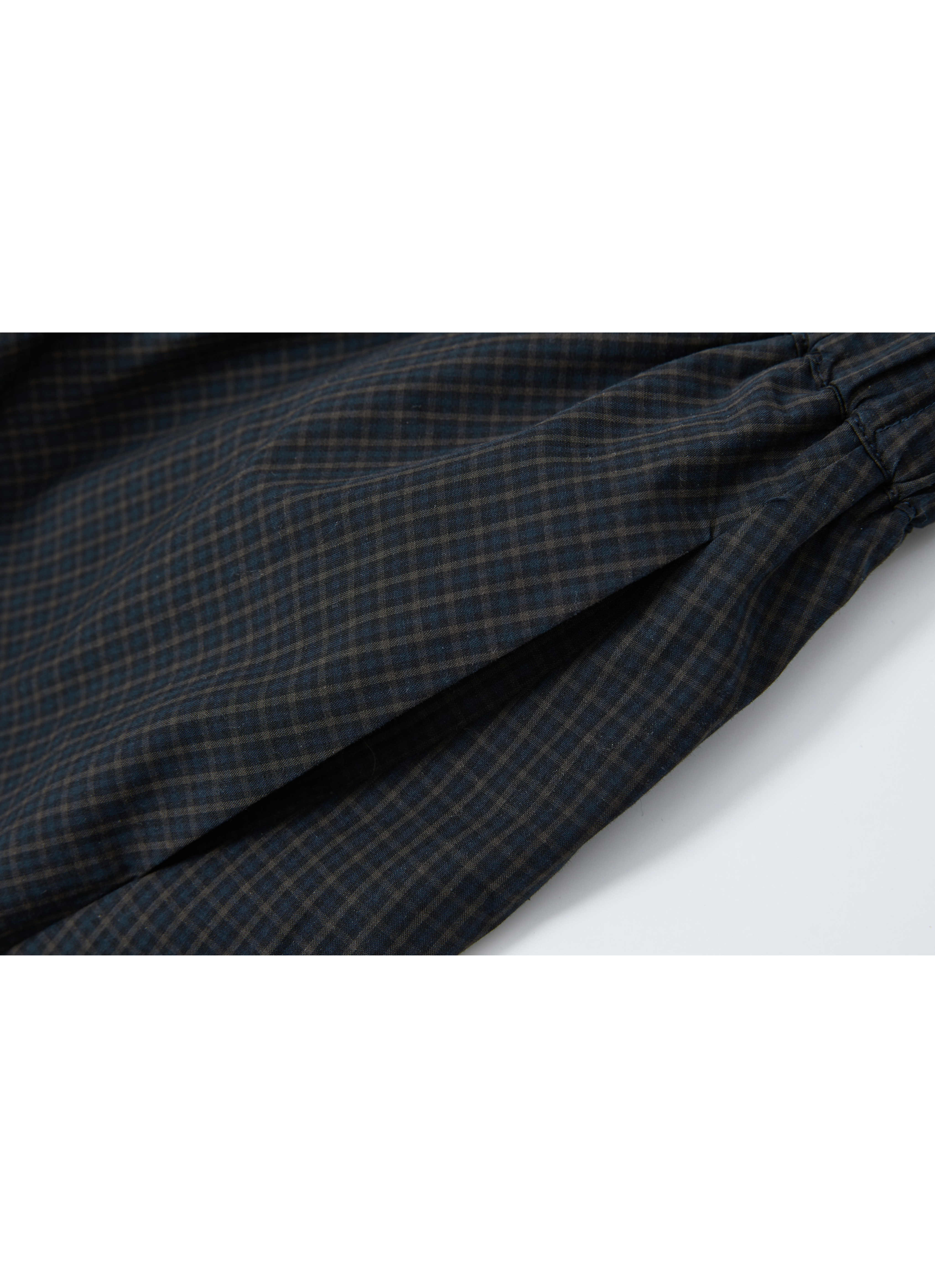 GATHERED HEM BALLOON SKIRT