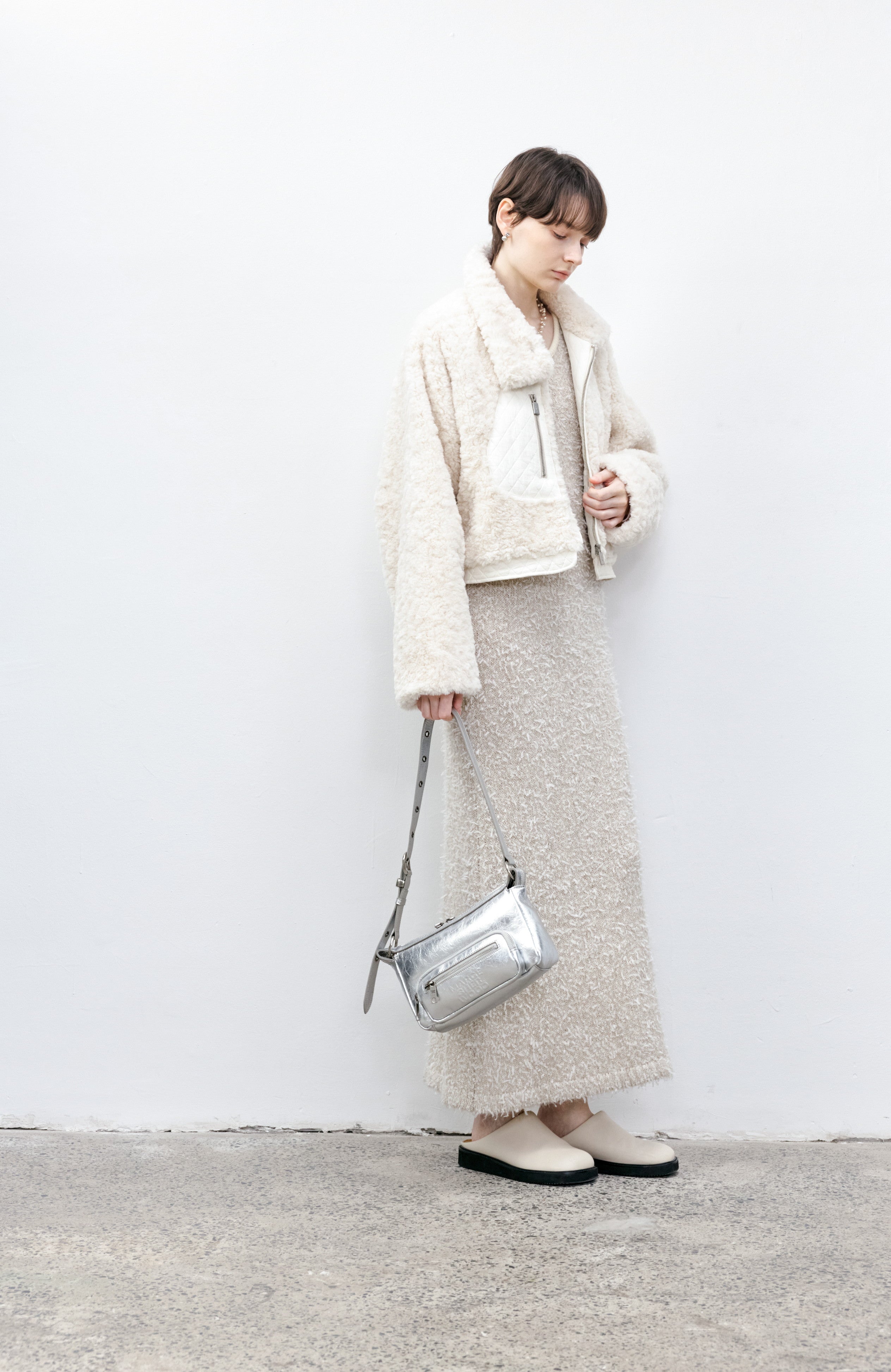 FLUFFY SOFT KNIT DRESS / フラッフィーソフトニットワンピース