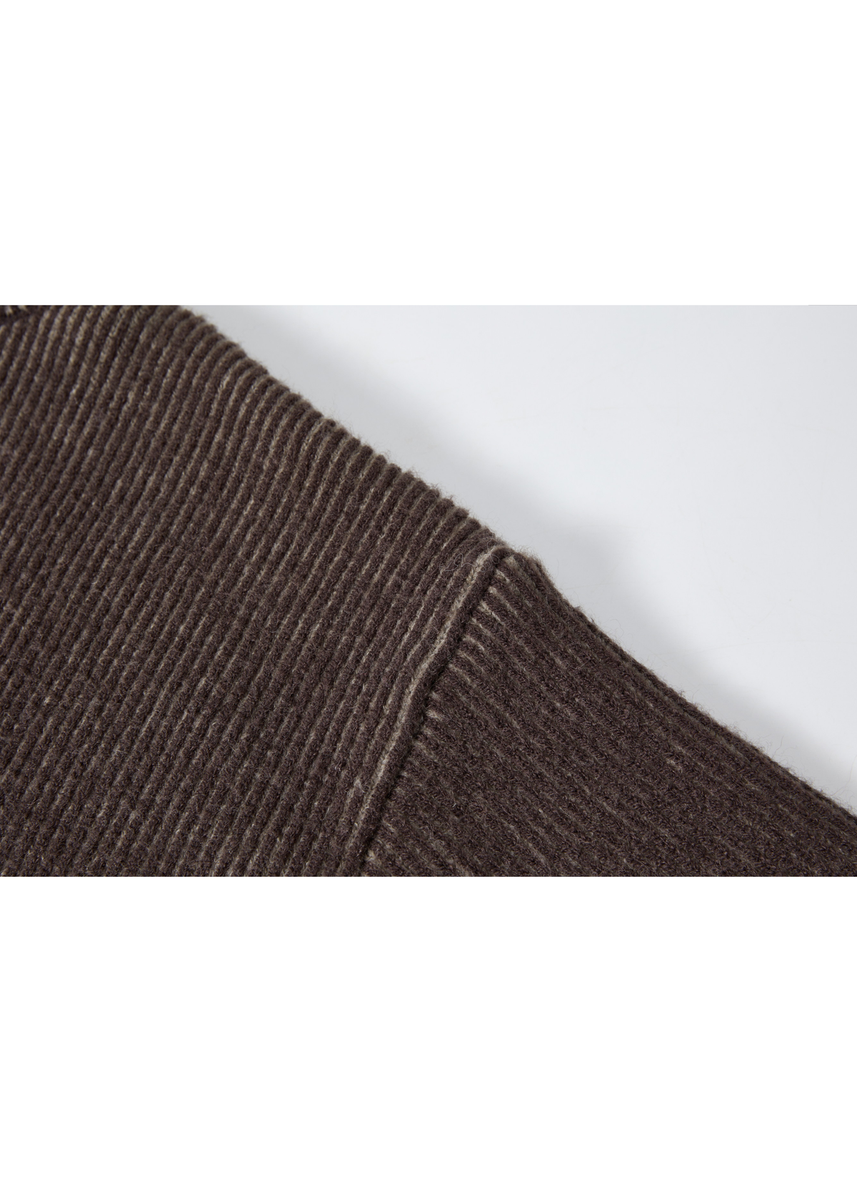 HALF ZIP SHORT SWEATER