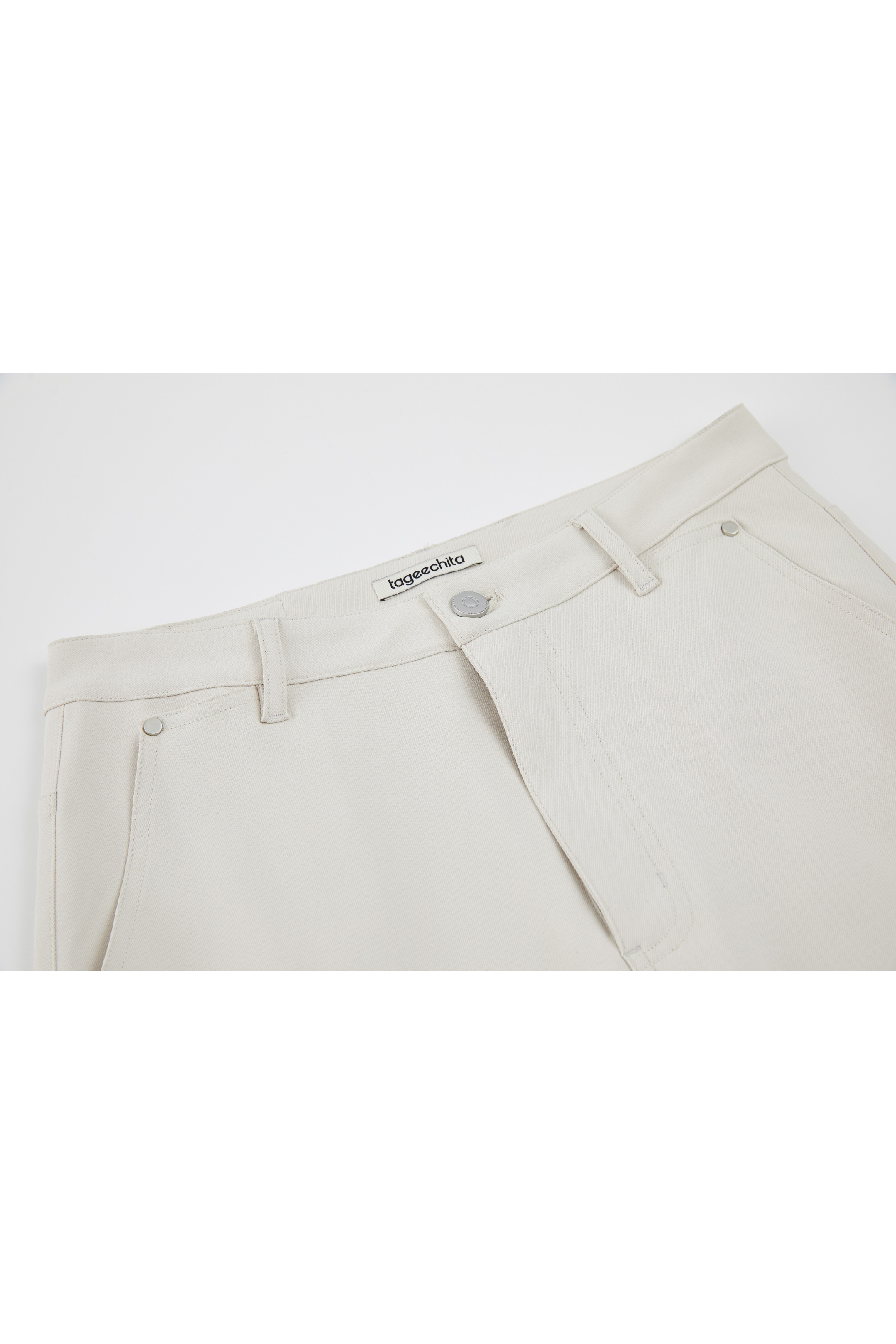 WHITE LOOSE SOFT PANTS