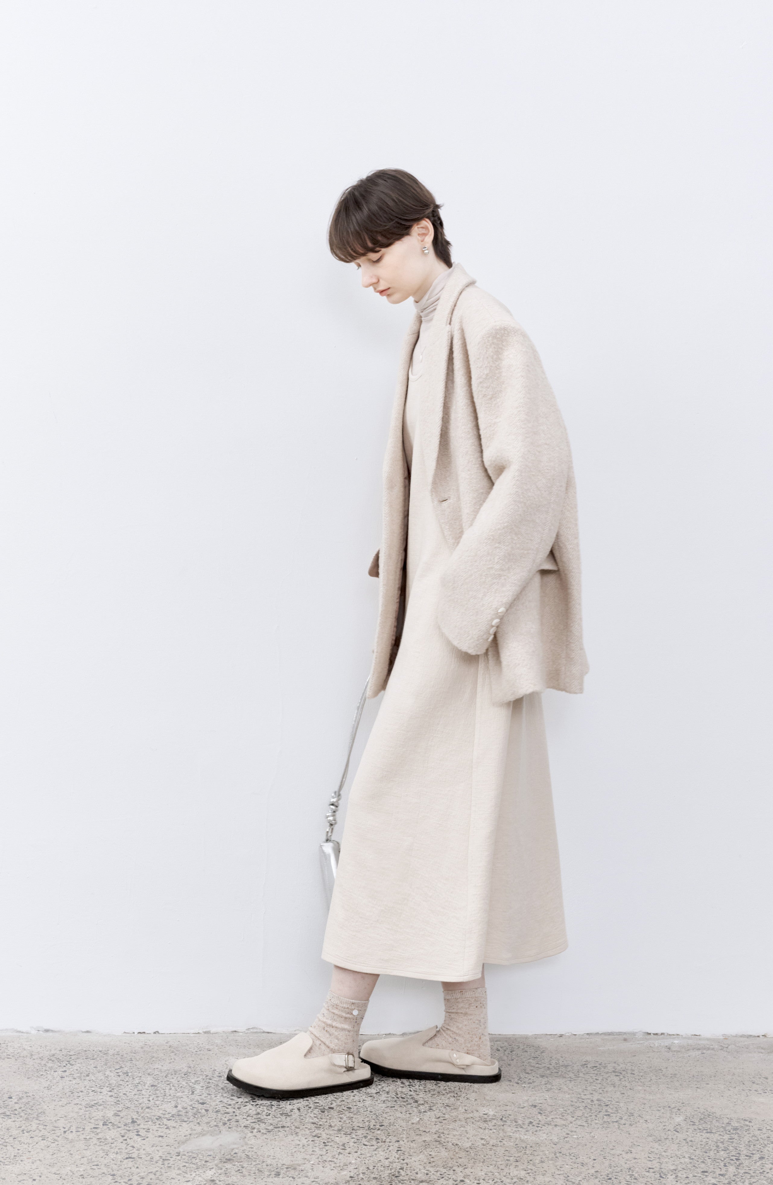 SOFT WOOL COAT JACKET