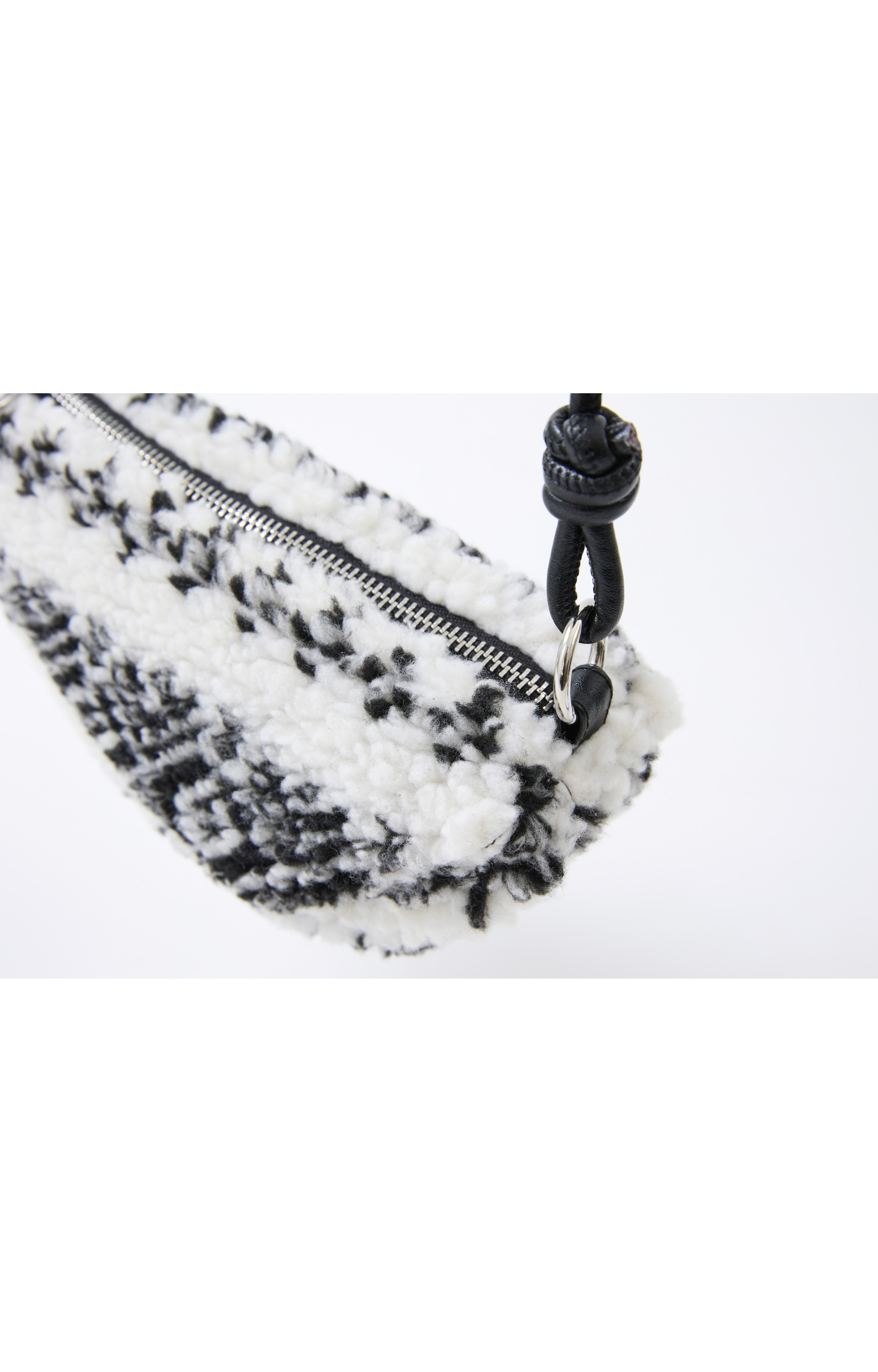 FAIR ISLE BOA BAG / フェアアイル柄ボアバック