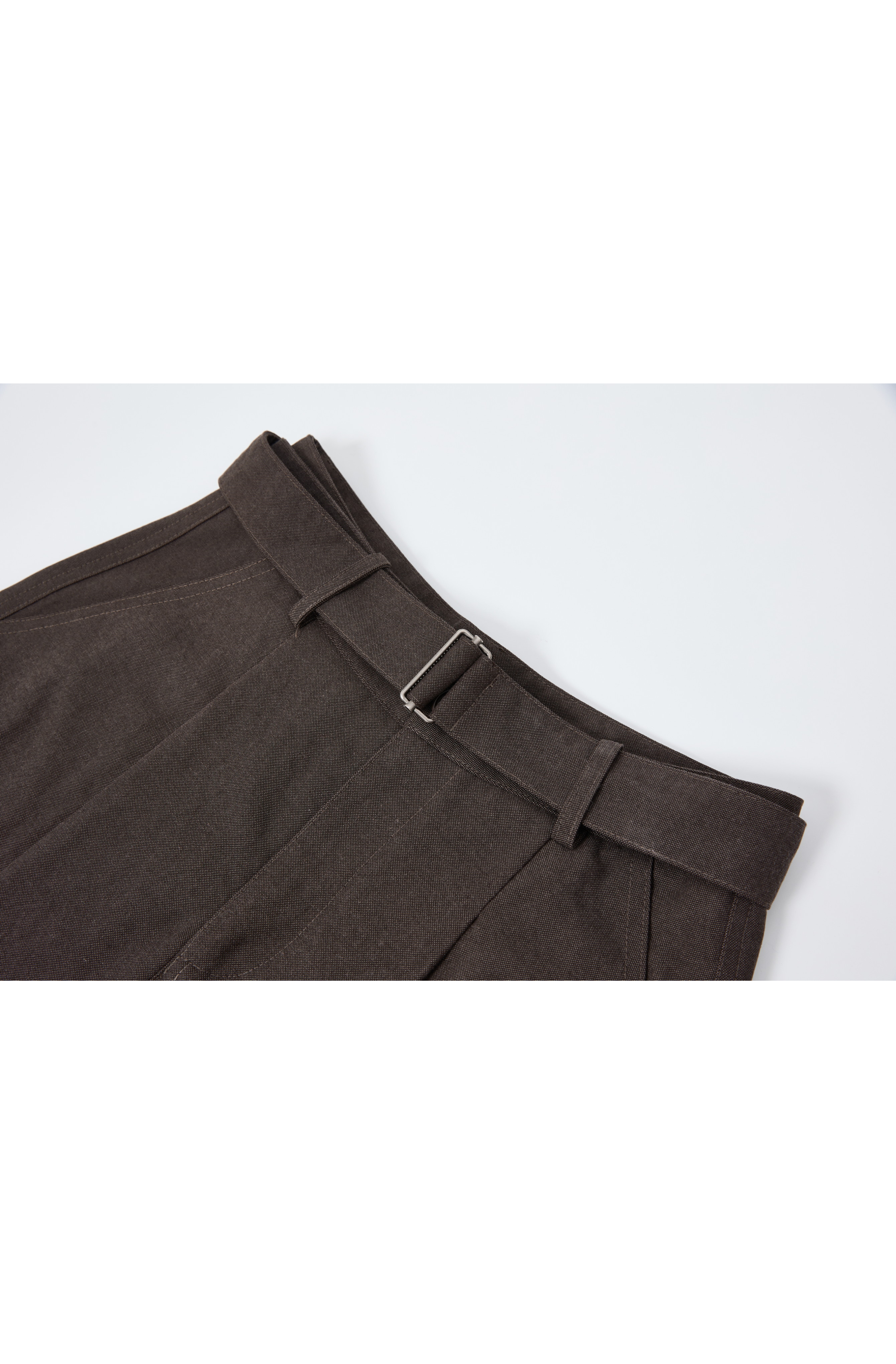 WIDE CURVE HALF PANTS