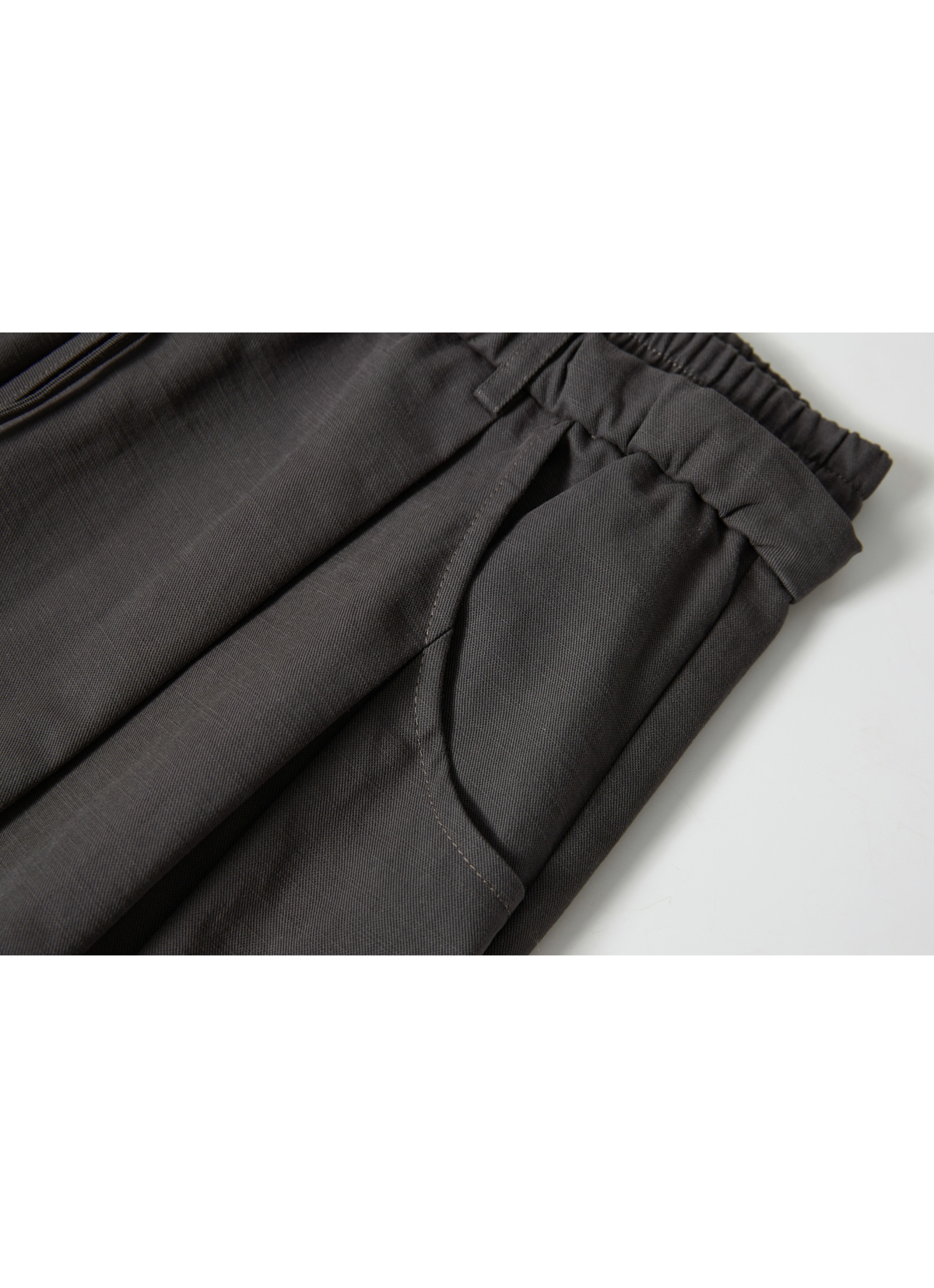 WIDE TACK HALF PANTS