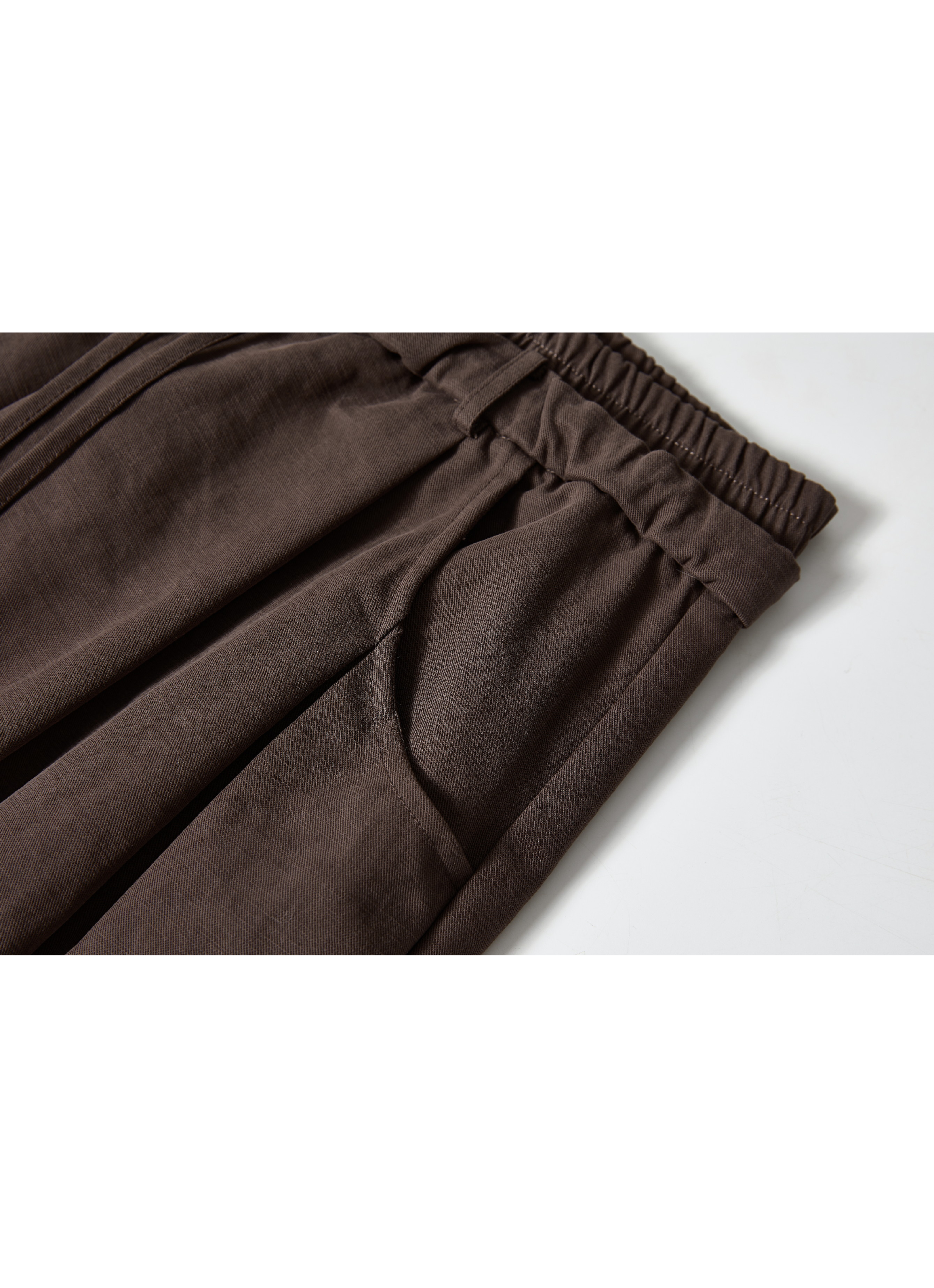 WIDE TACK HALF PANTS