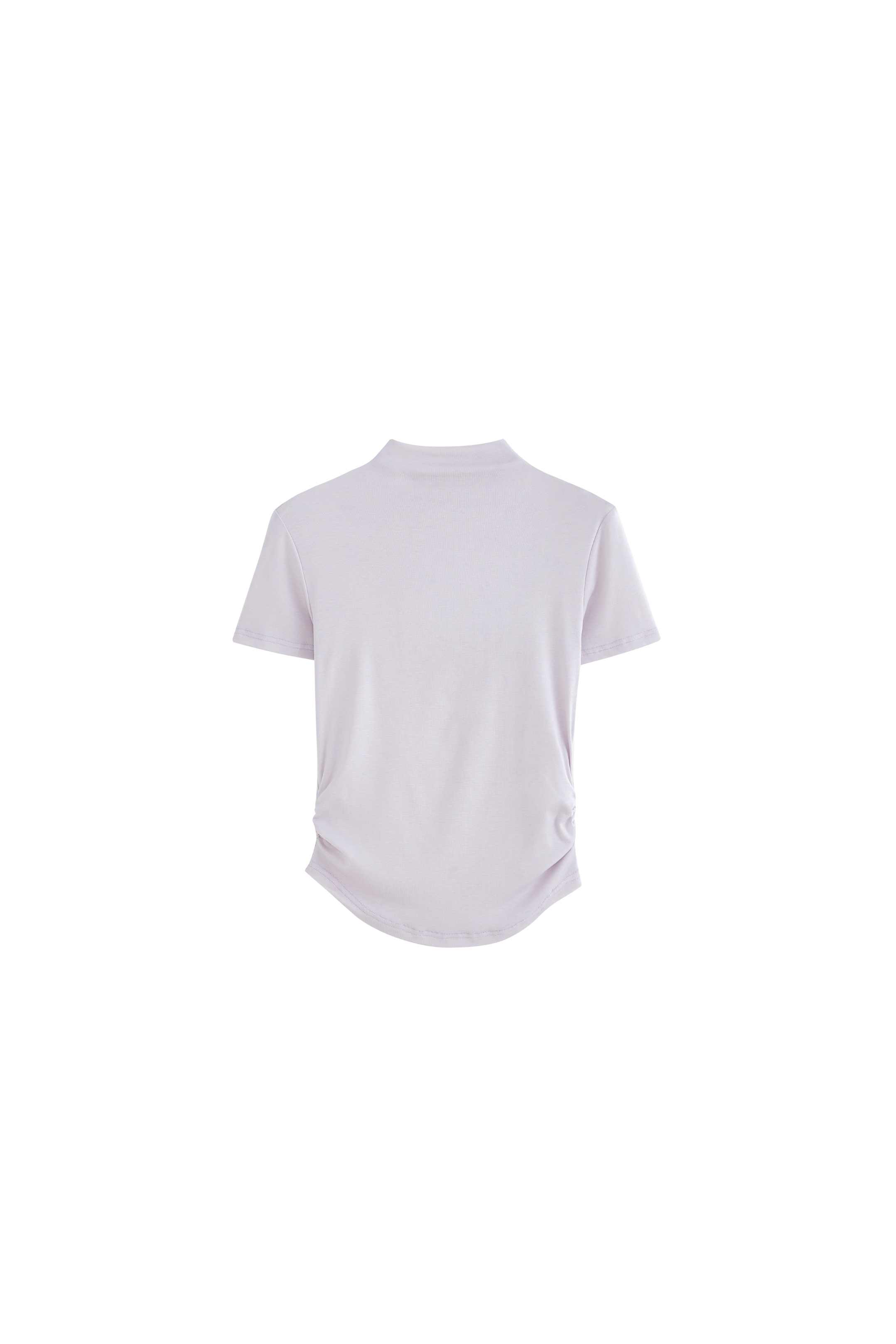 SIDE GATHERED SOFT T-SHIRT / サイドギャザーソフトTシャツ