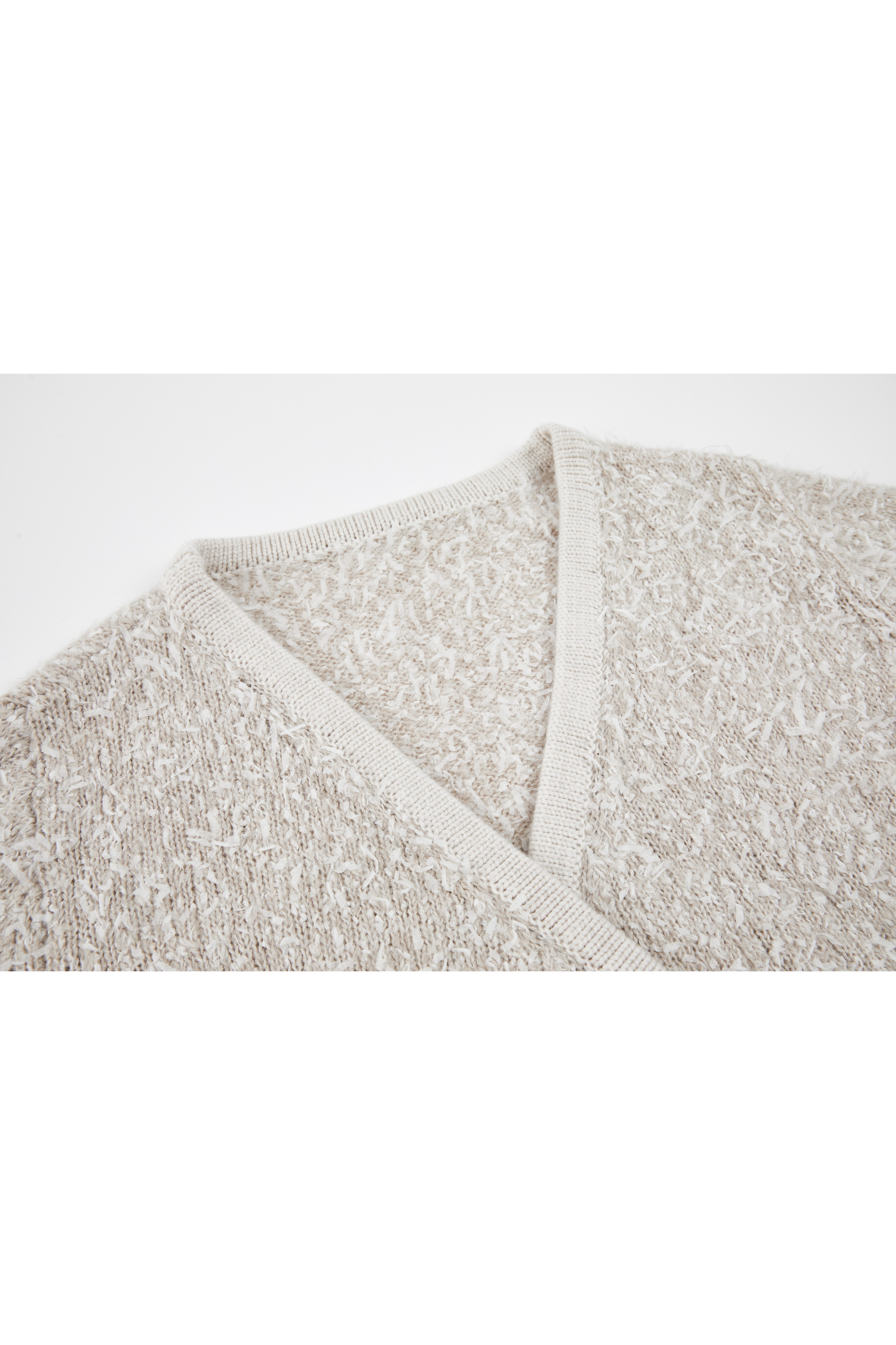 FLUFFY SOFT KNIT CARDIGAN