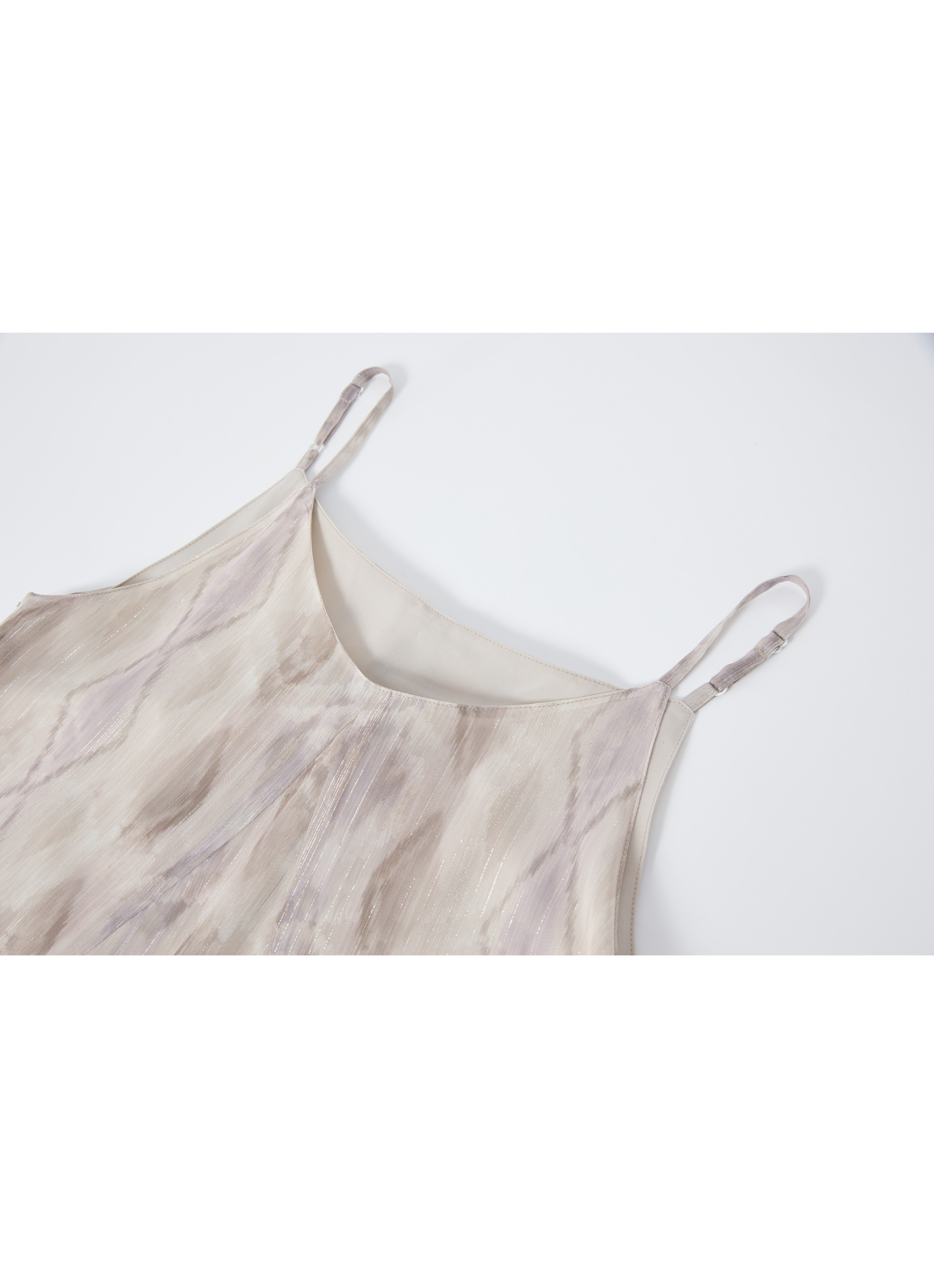 LAYERED SHEER FLORAL DRESS
