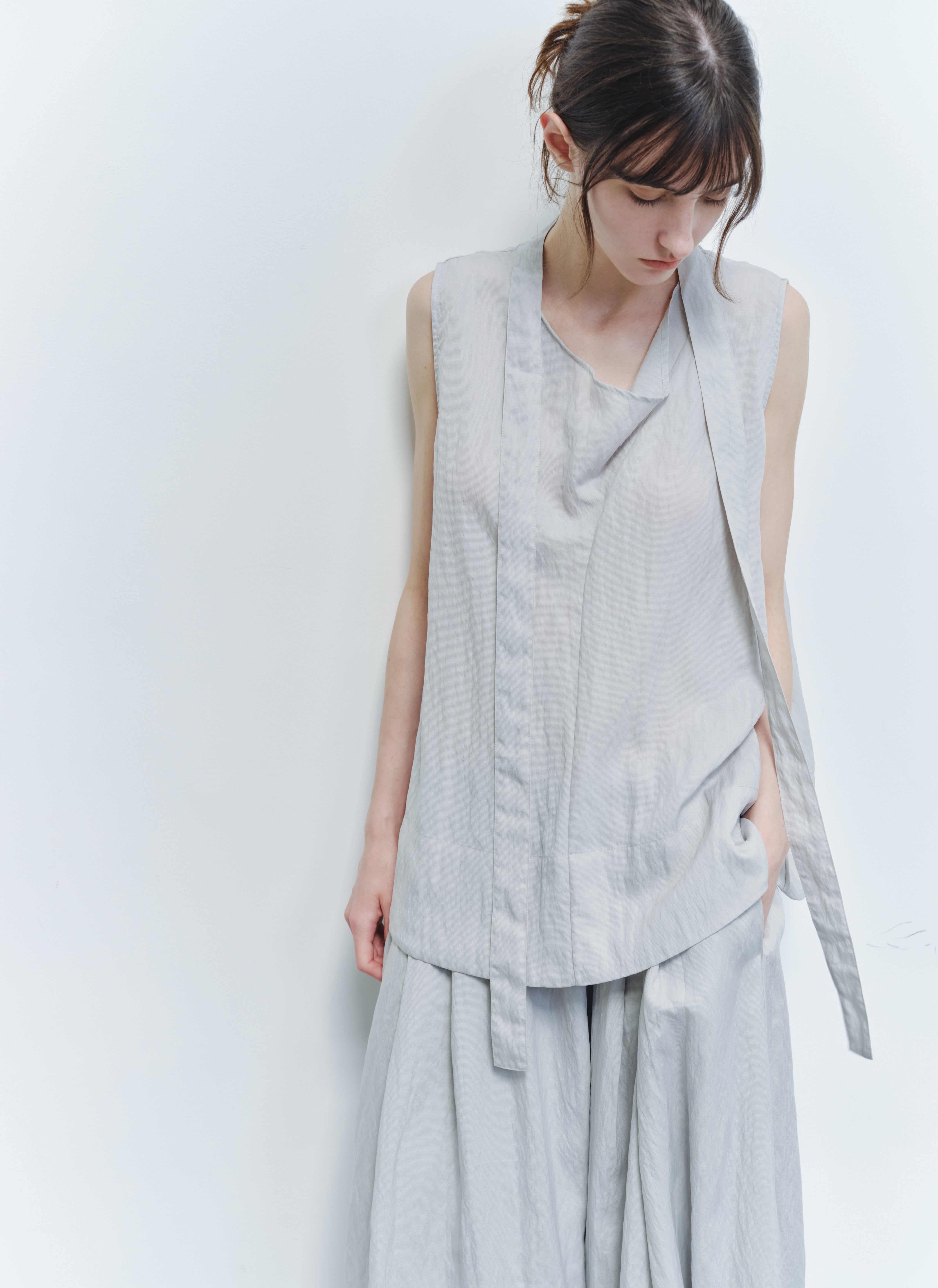 DRY CRINKLE SMOOTH BLOUSE