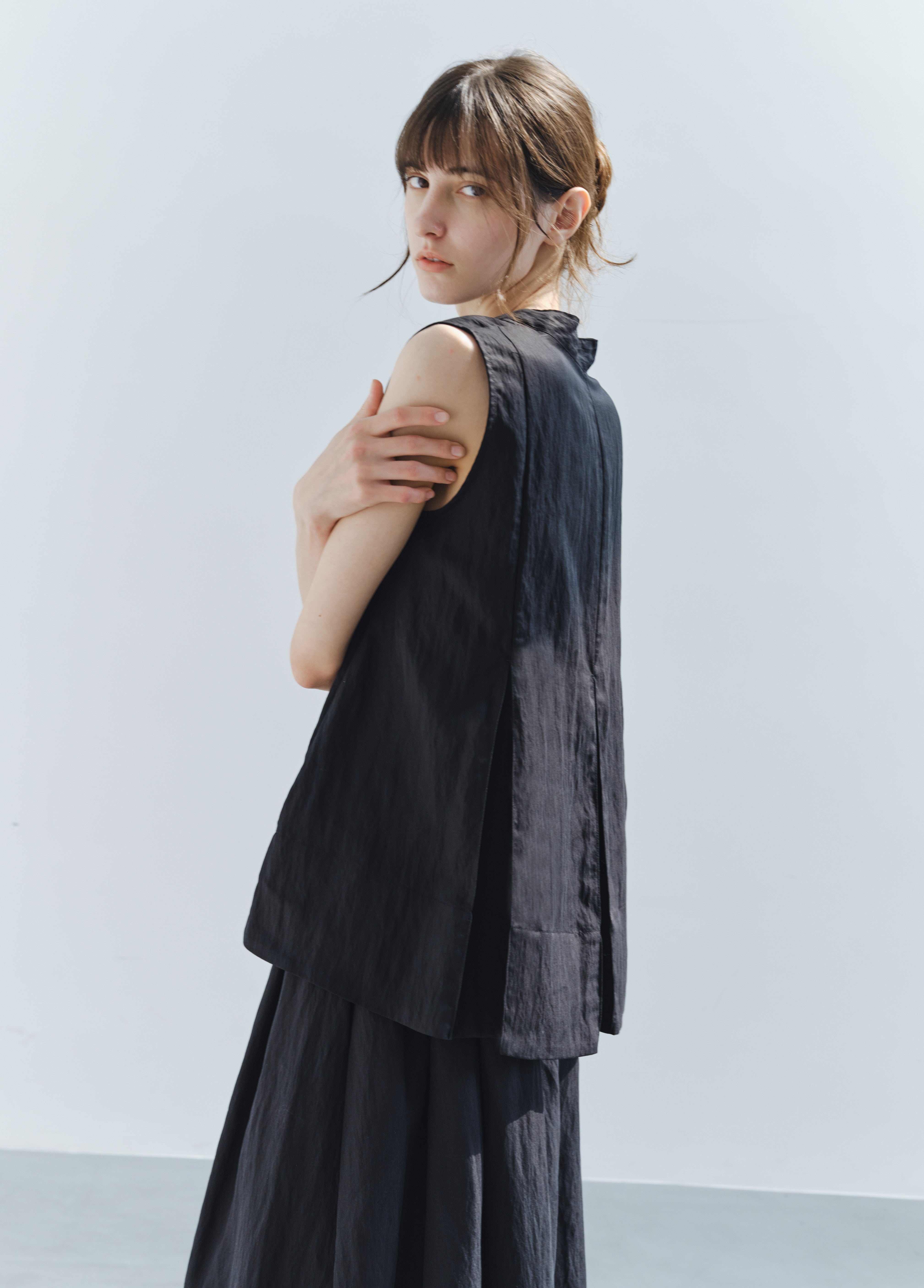 DRY CRINKLE SMOOTH BLOUSE
