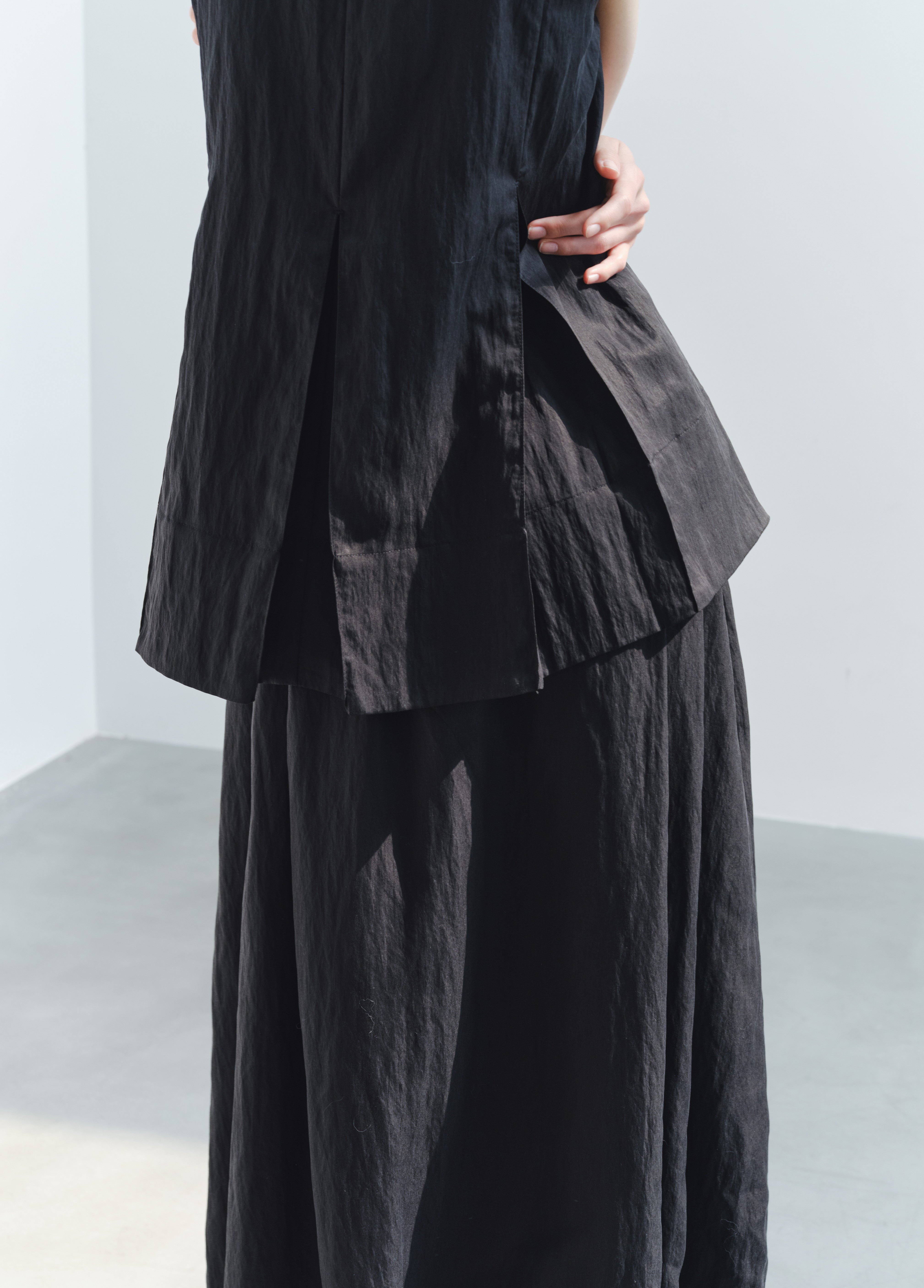 DRY CRINKLE SMOOTH SKIRT