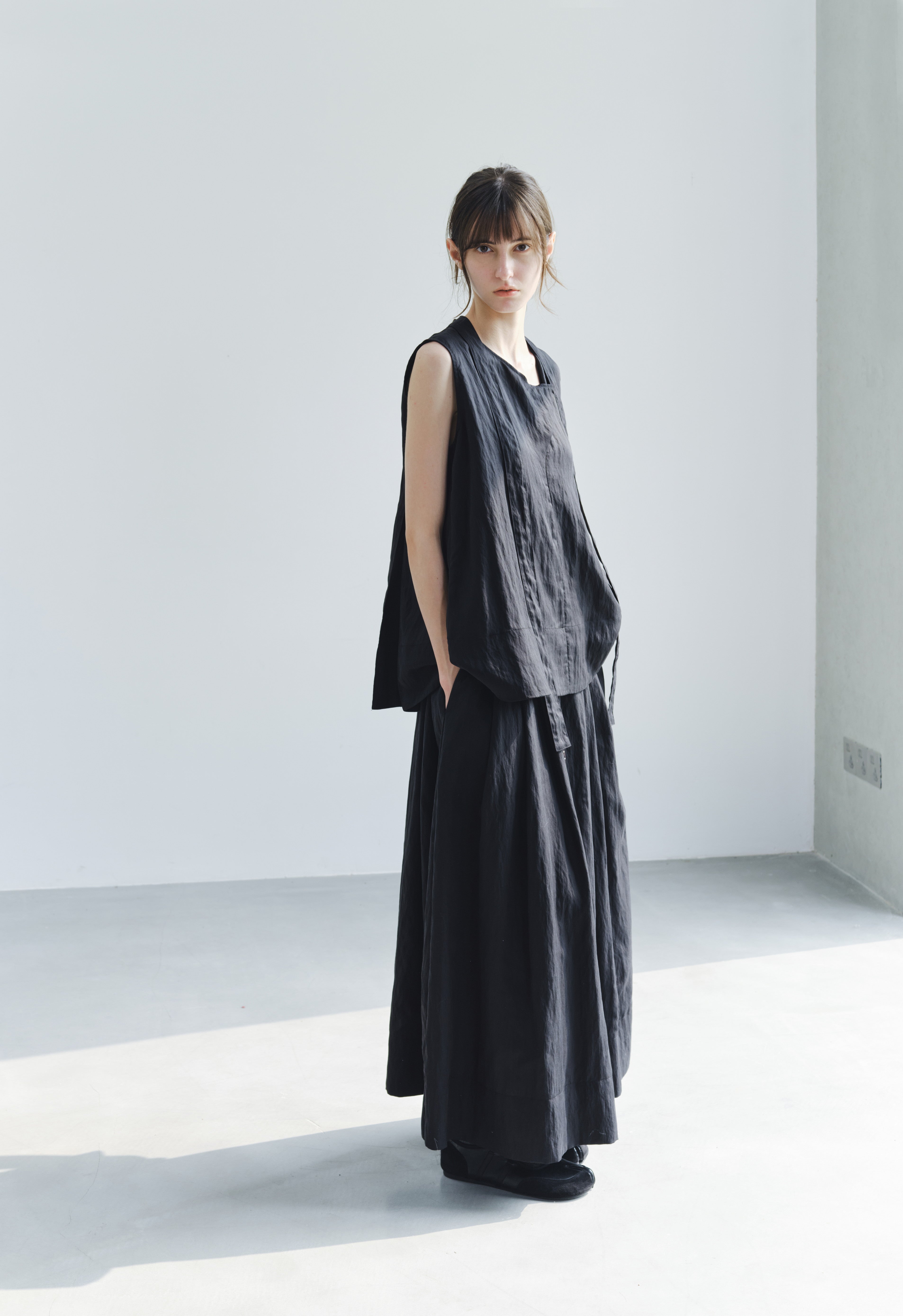DRY CRINKLE SMOOTH BLOUSE