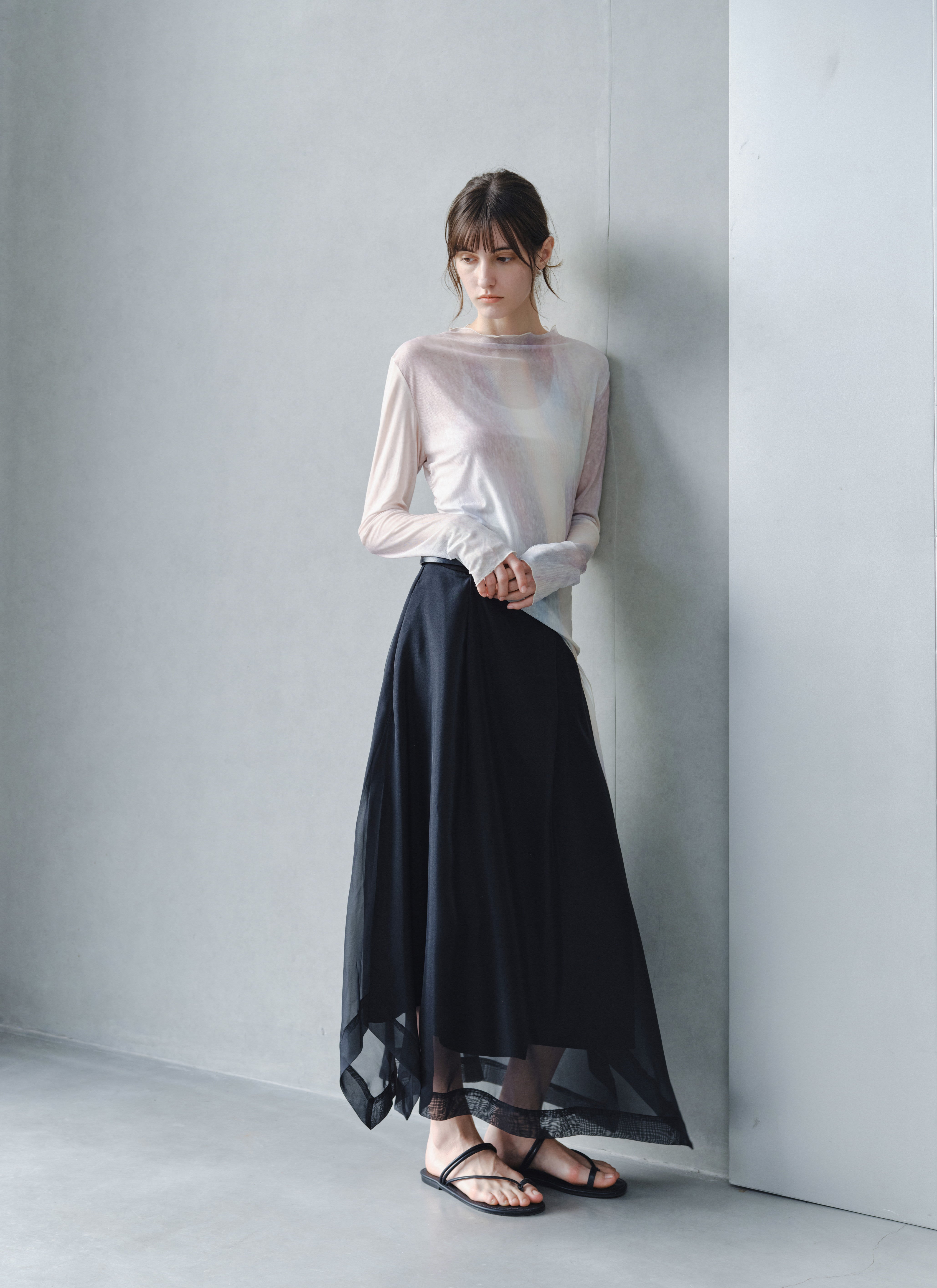 kyota様 GLOW TIE SHEER TOP / グロータイシアートップ