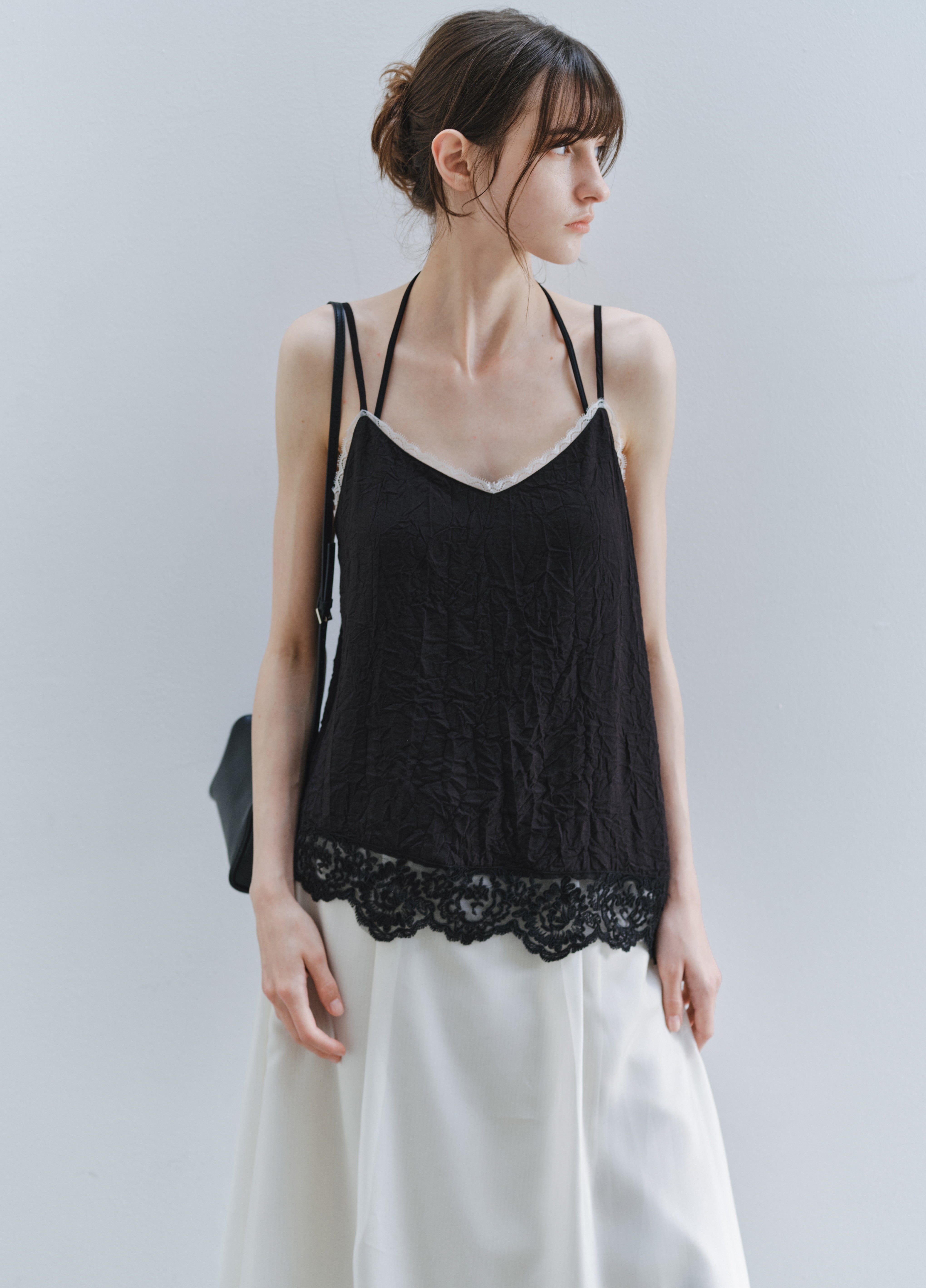 FRENCH LACE CAMI TOP