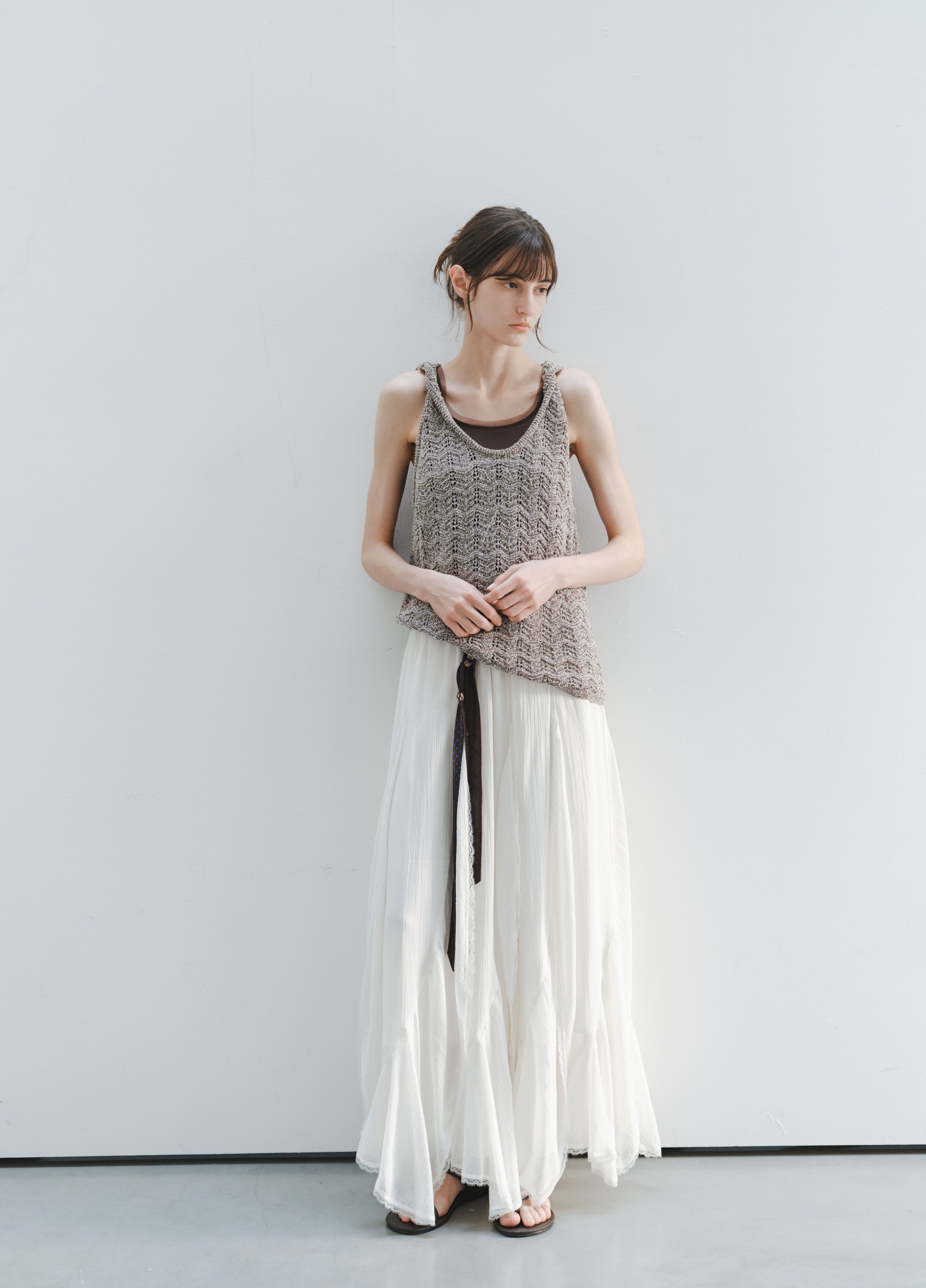 LOOSE TWIST KNIT VEST / ルーズツイストニットベスト