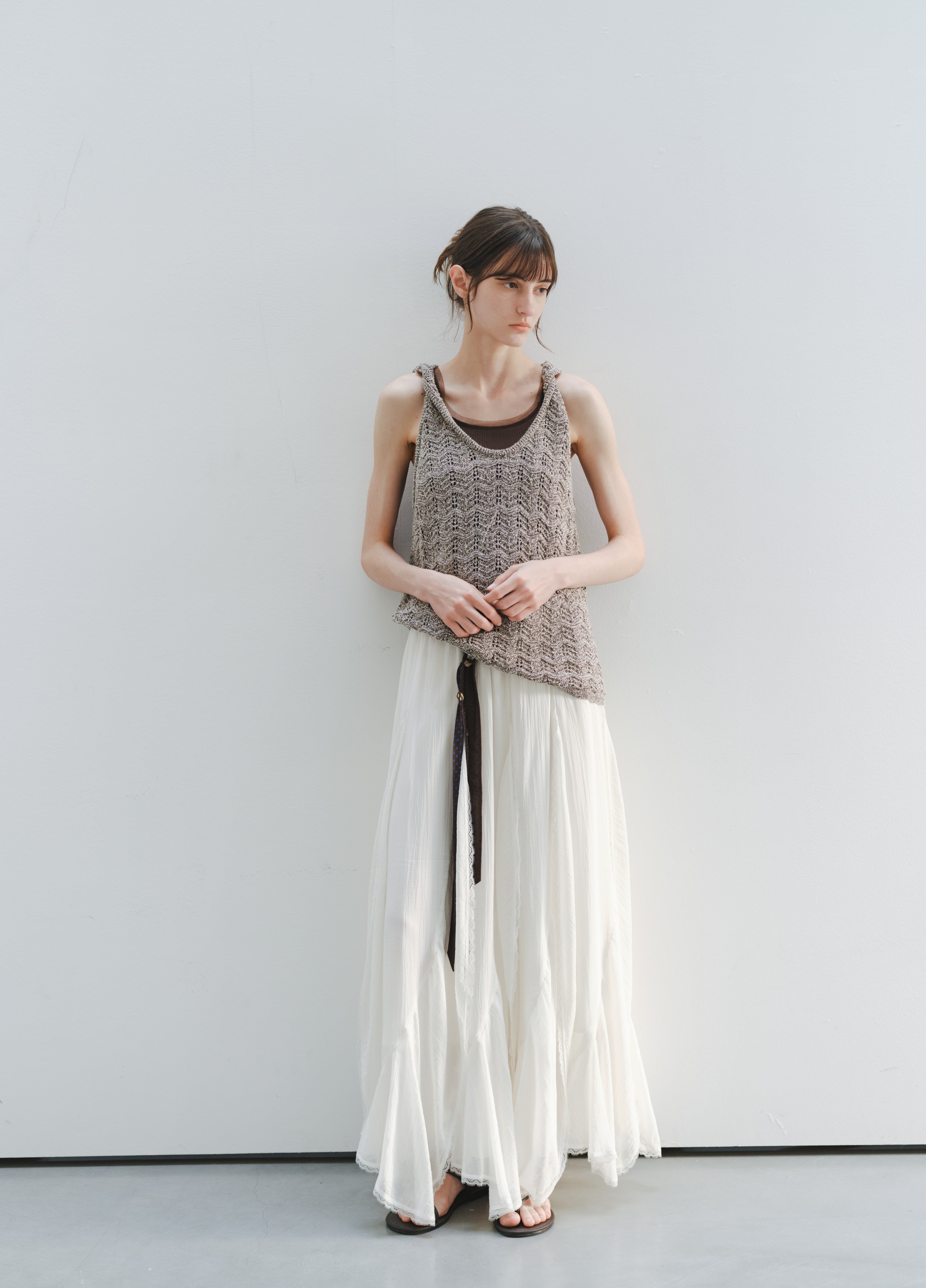 FRILL LACE TIERED SKIRT