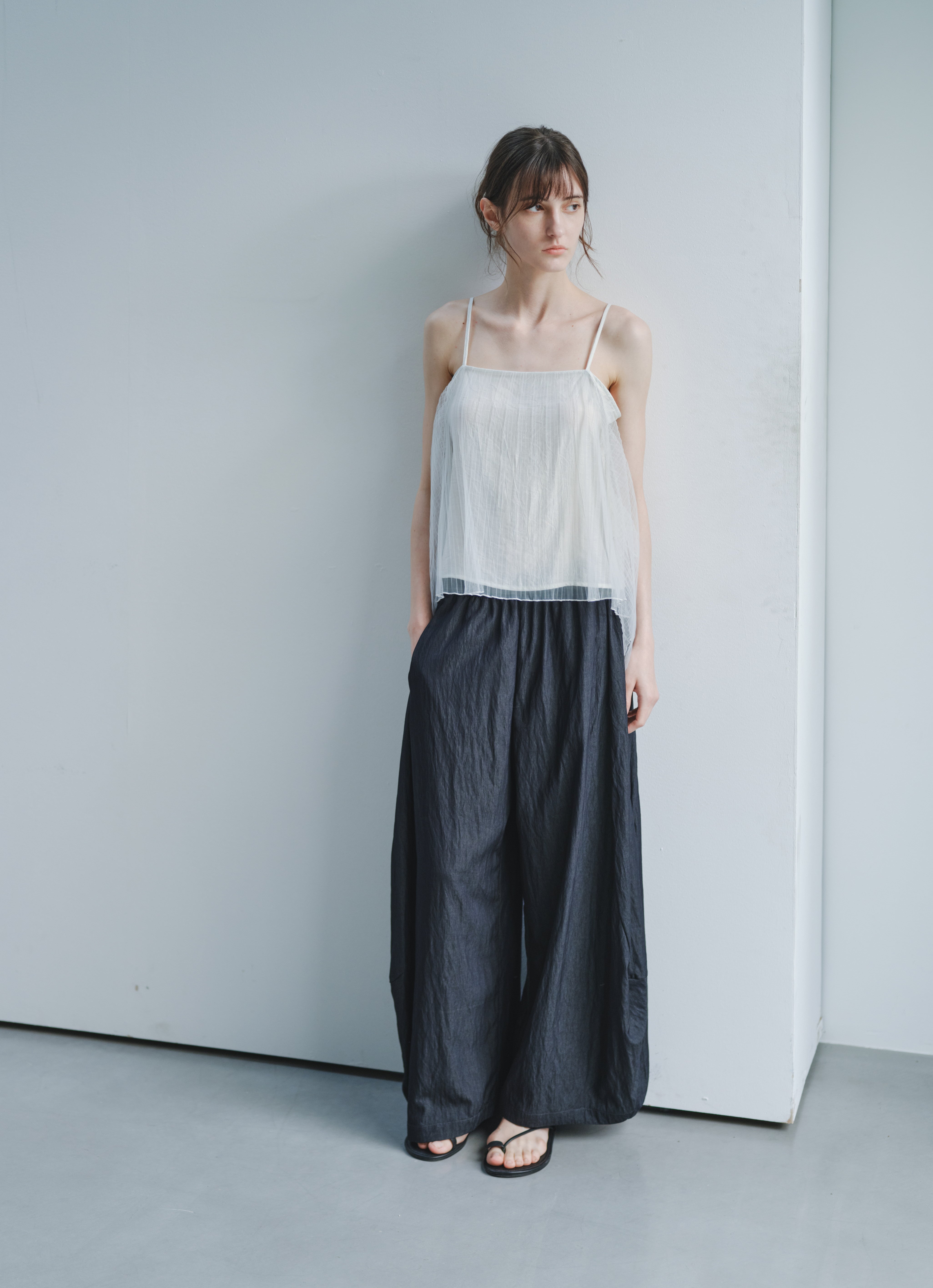 TULLE LAYERED CAMI TOP