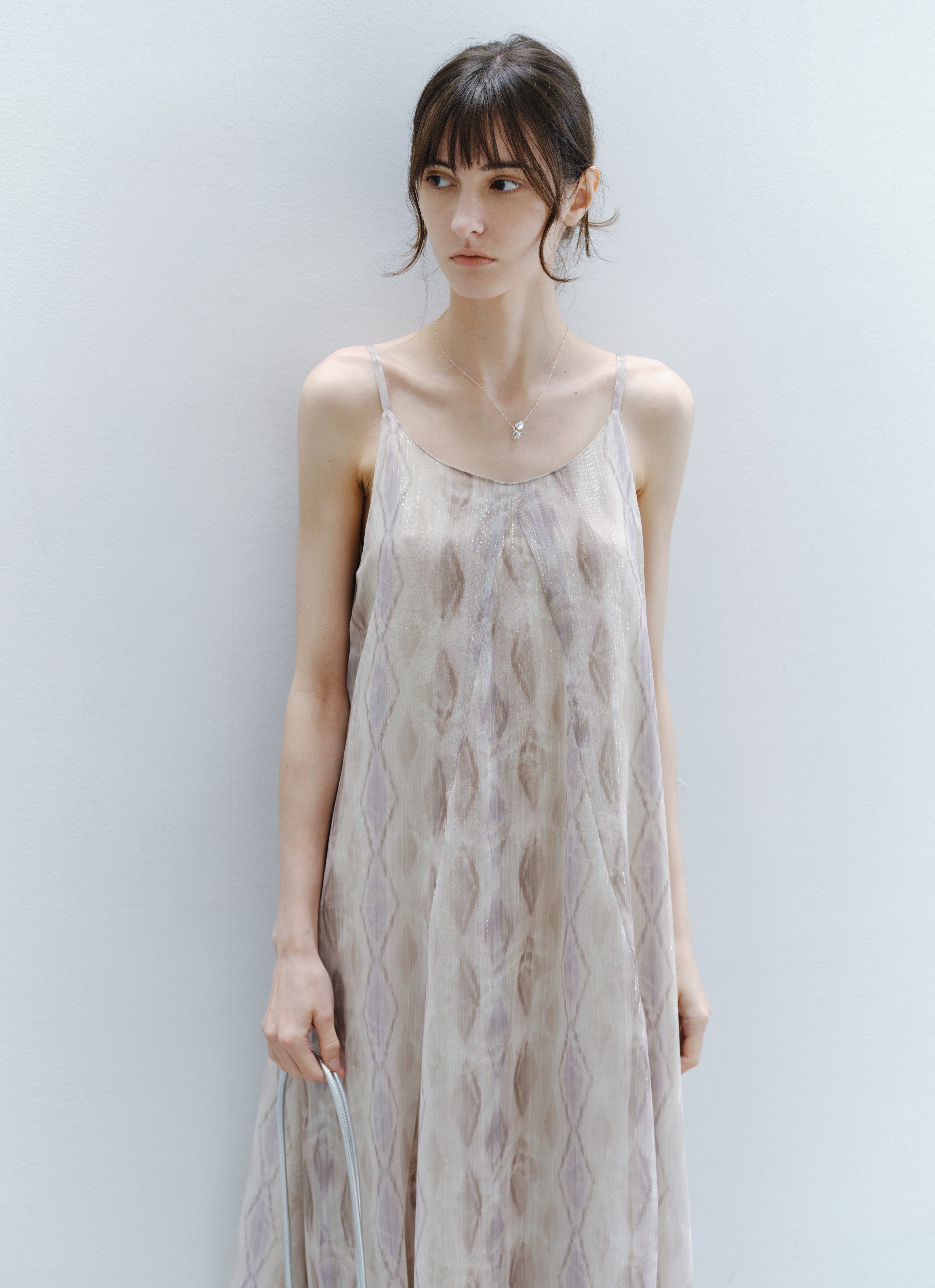LAYERED SHEER FLORAL DRESS