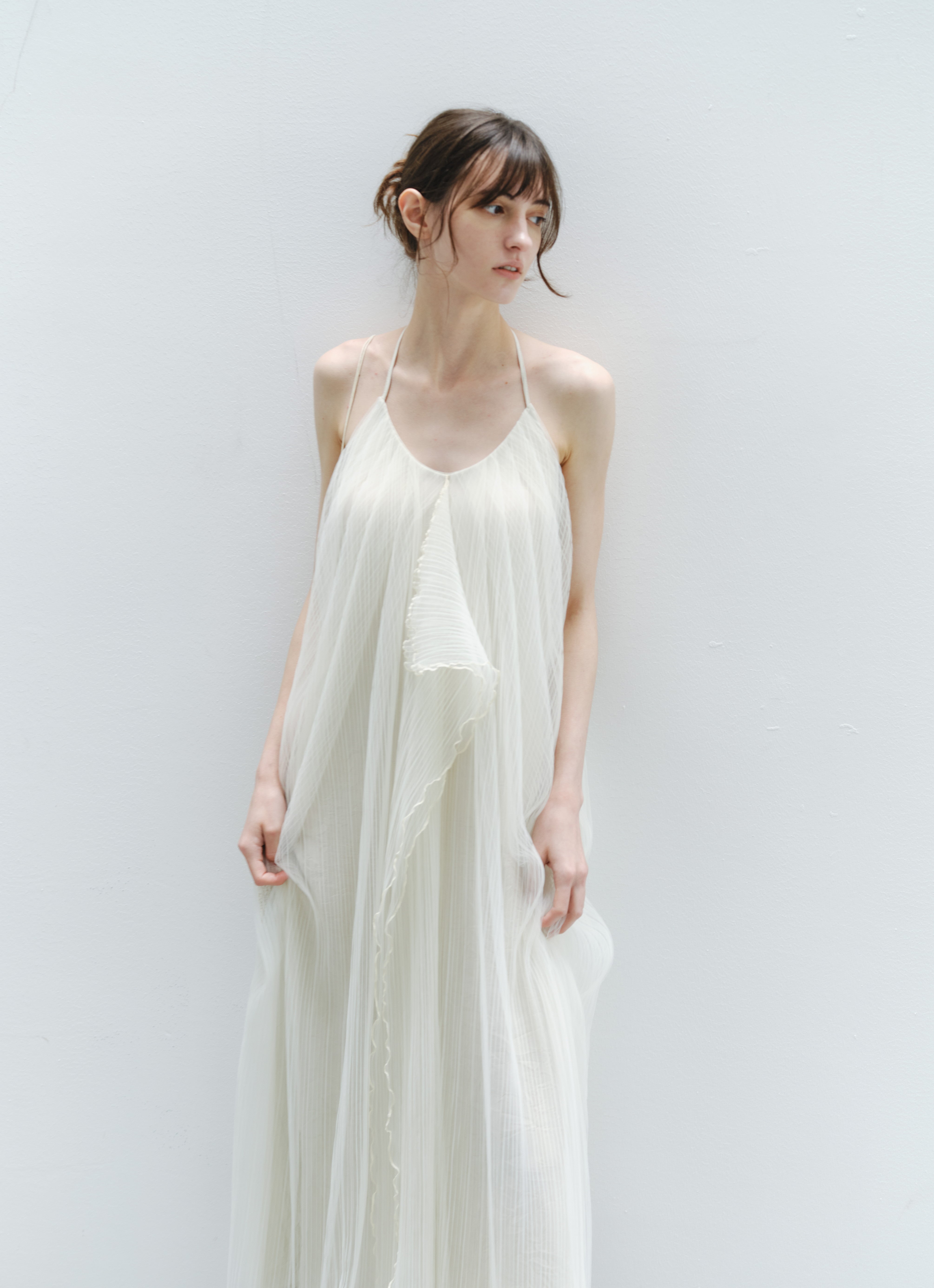 TULLE LAYERED VOLUME DRESS
