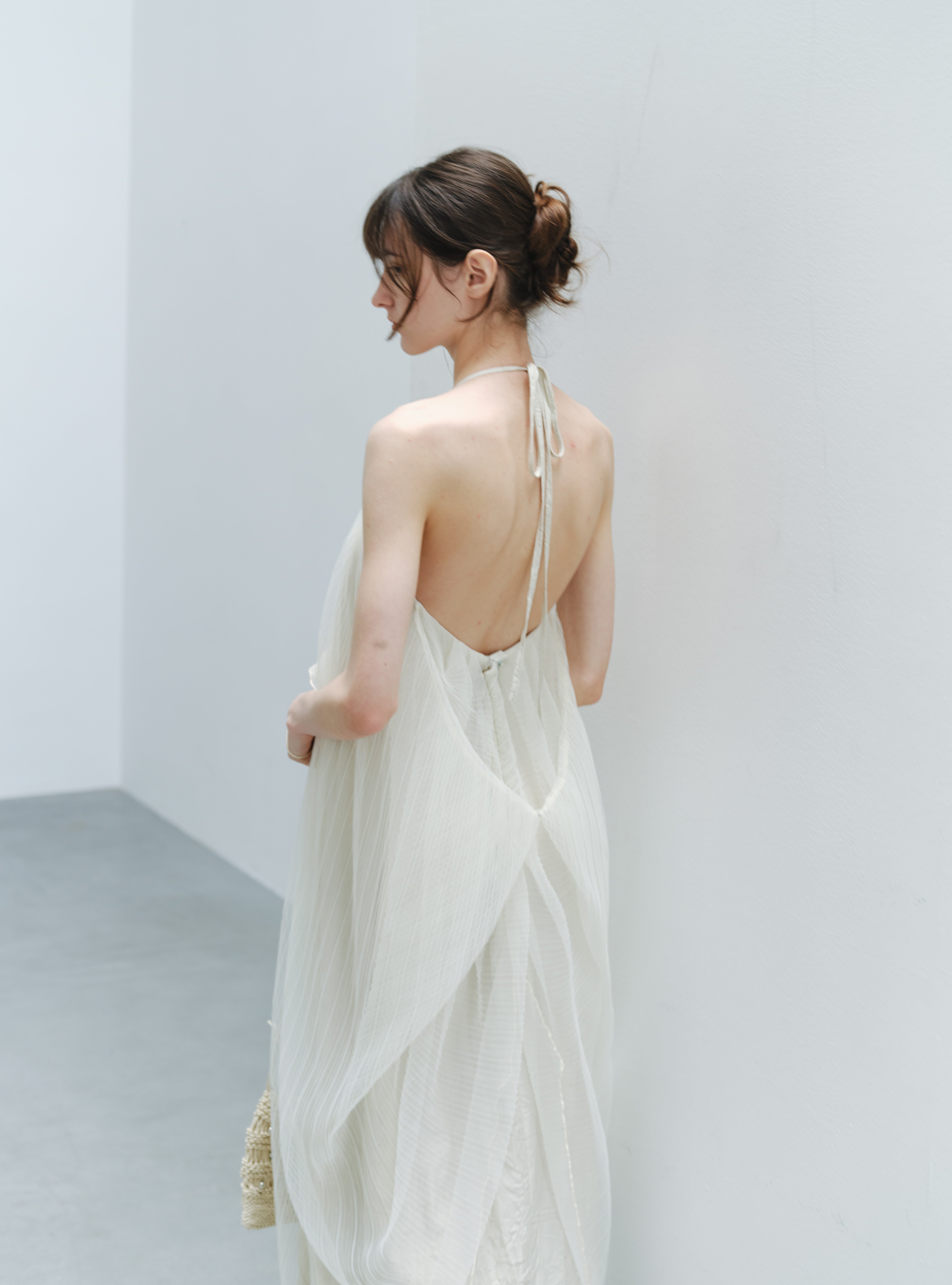 TULLE LAYERED VOLUME DRESS