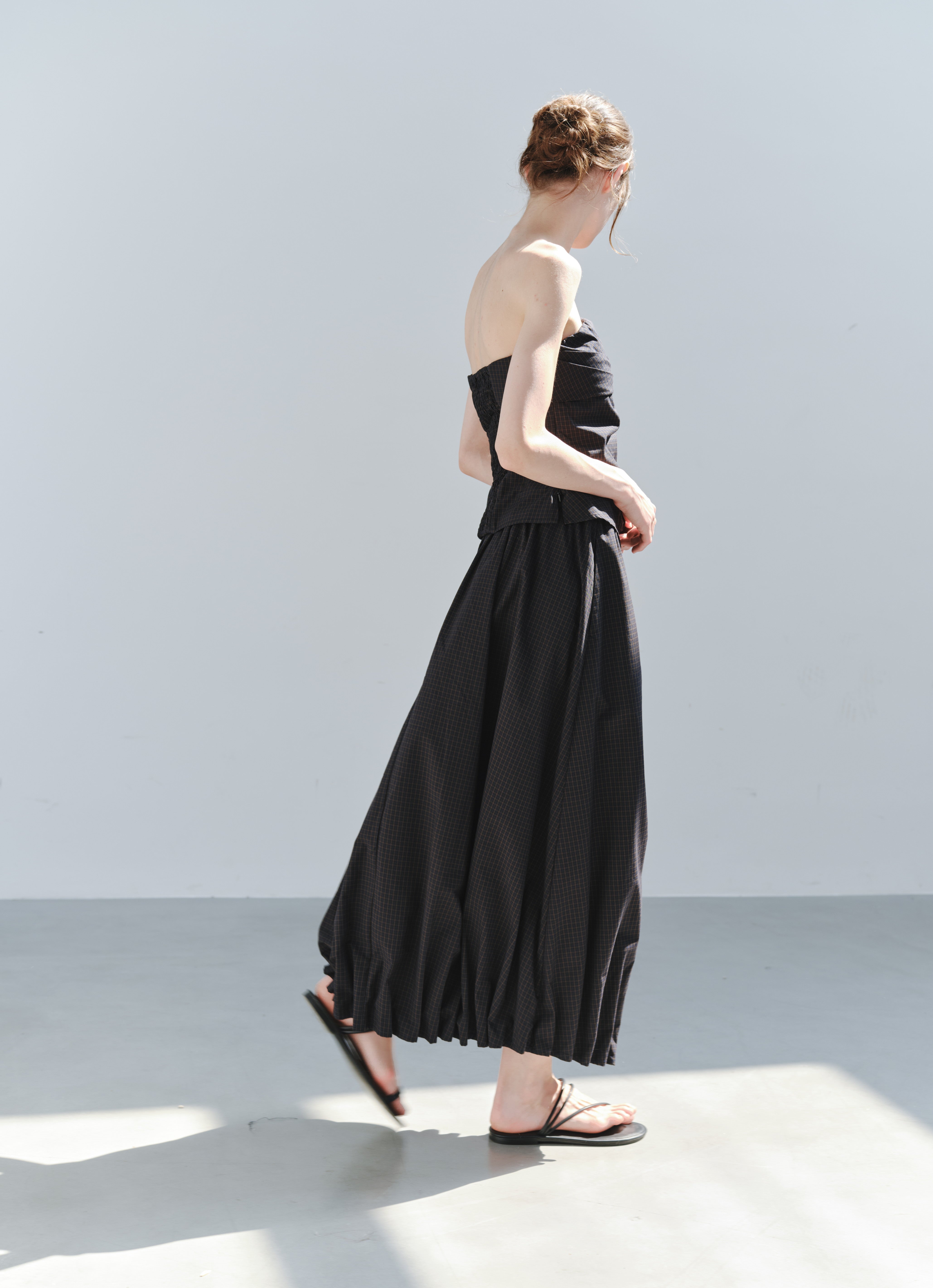 GATHER HEM BALLOON SKIRT / ギャザーヘムバルーンスカート