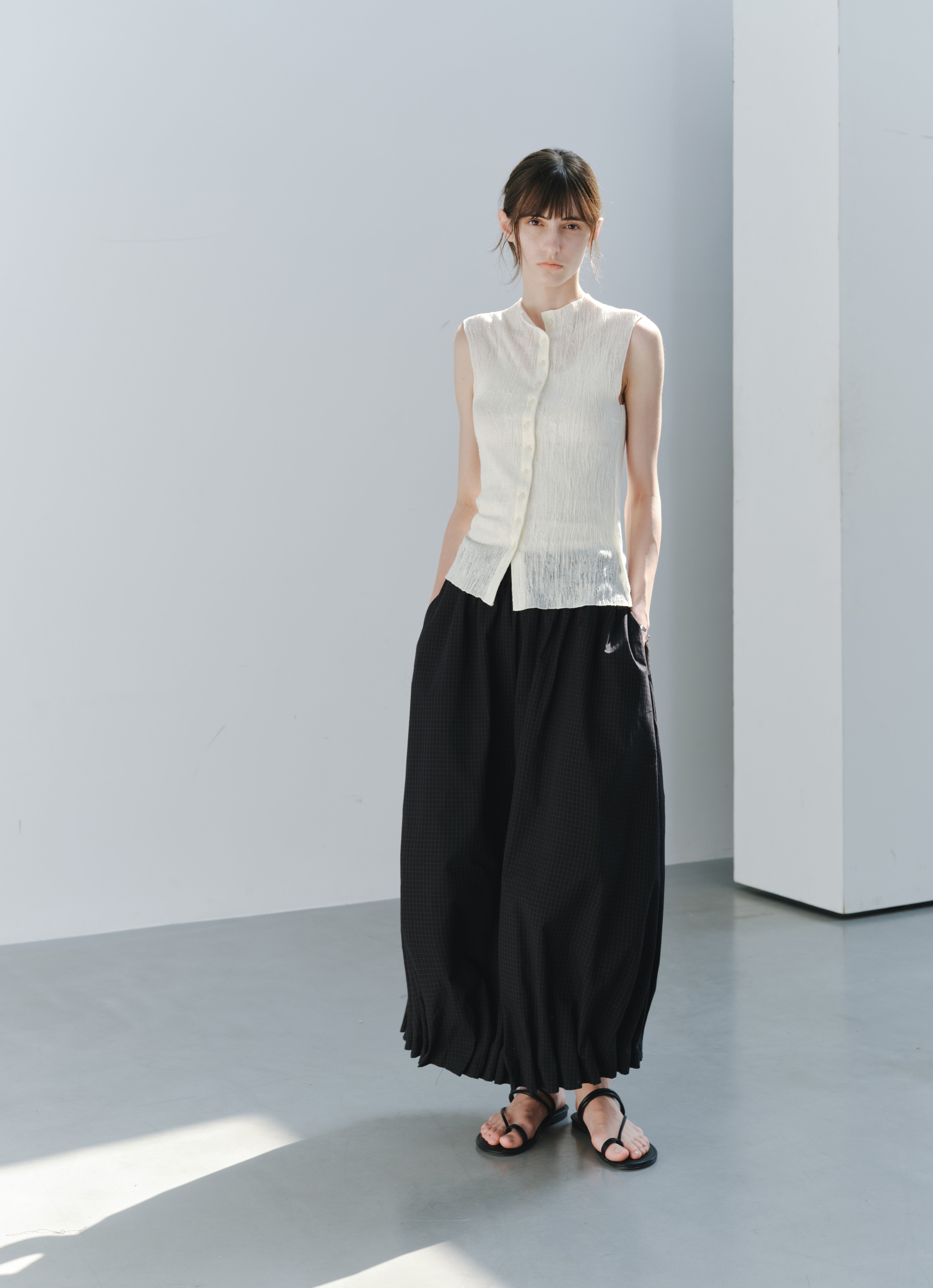 GATHER HEM BALLOON SKIRT / ギャザーヘムバルーンスカート