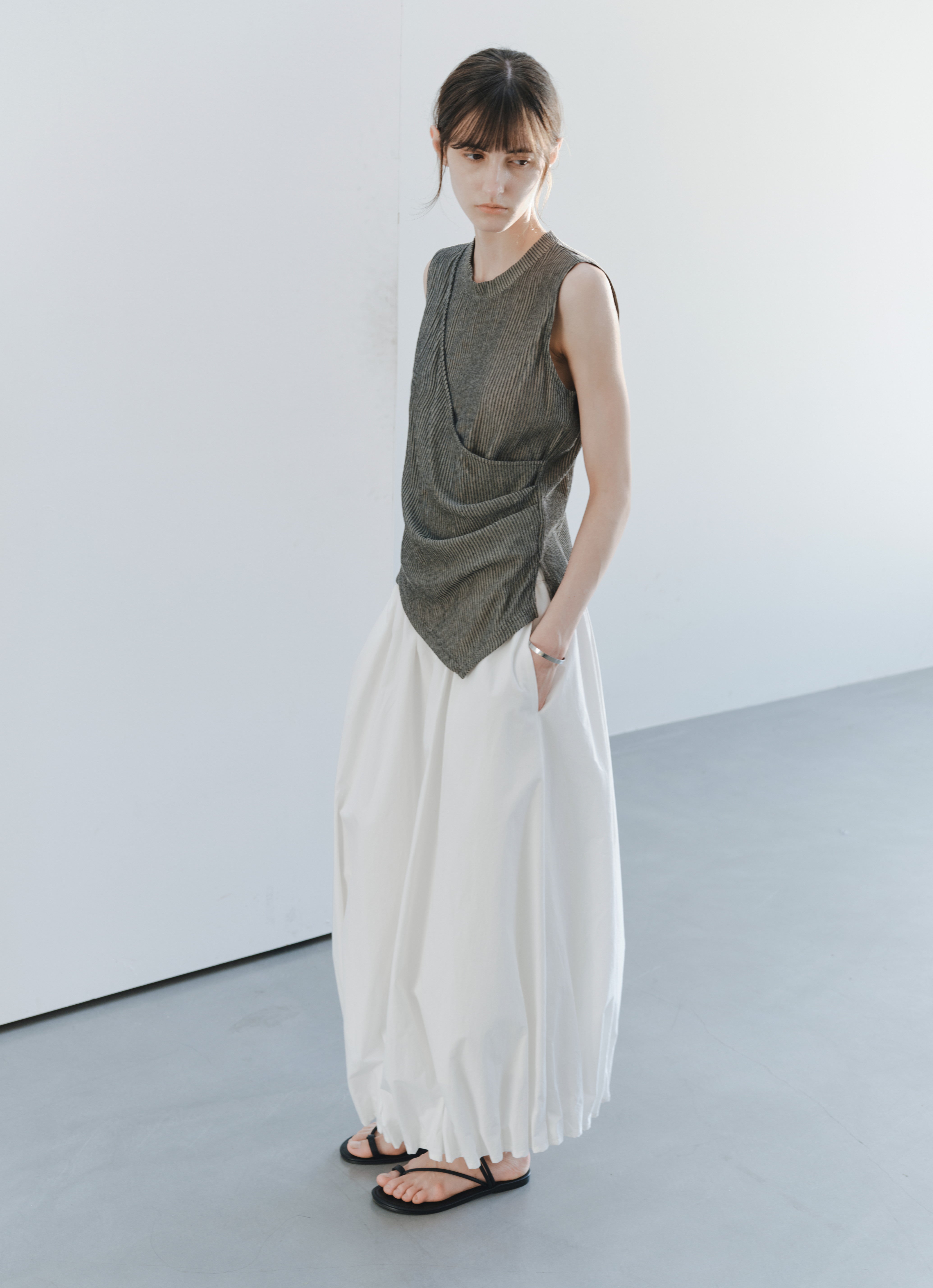 tageechita バルーンスカート GATHER HEM BALLOON SKIRT / ギャザーヘムバルーンスカート