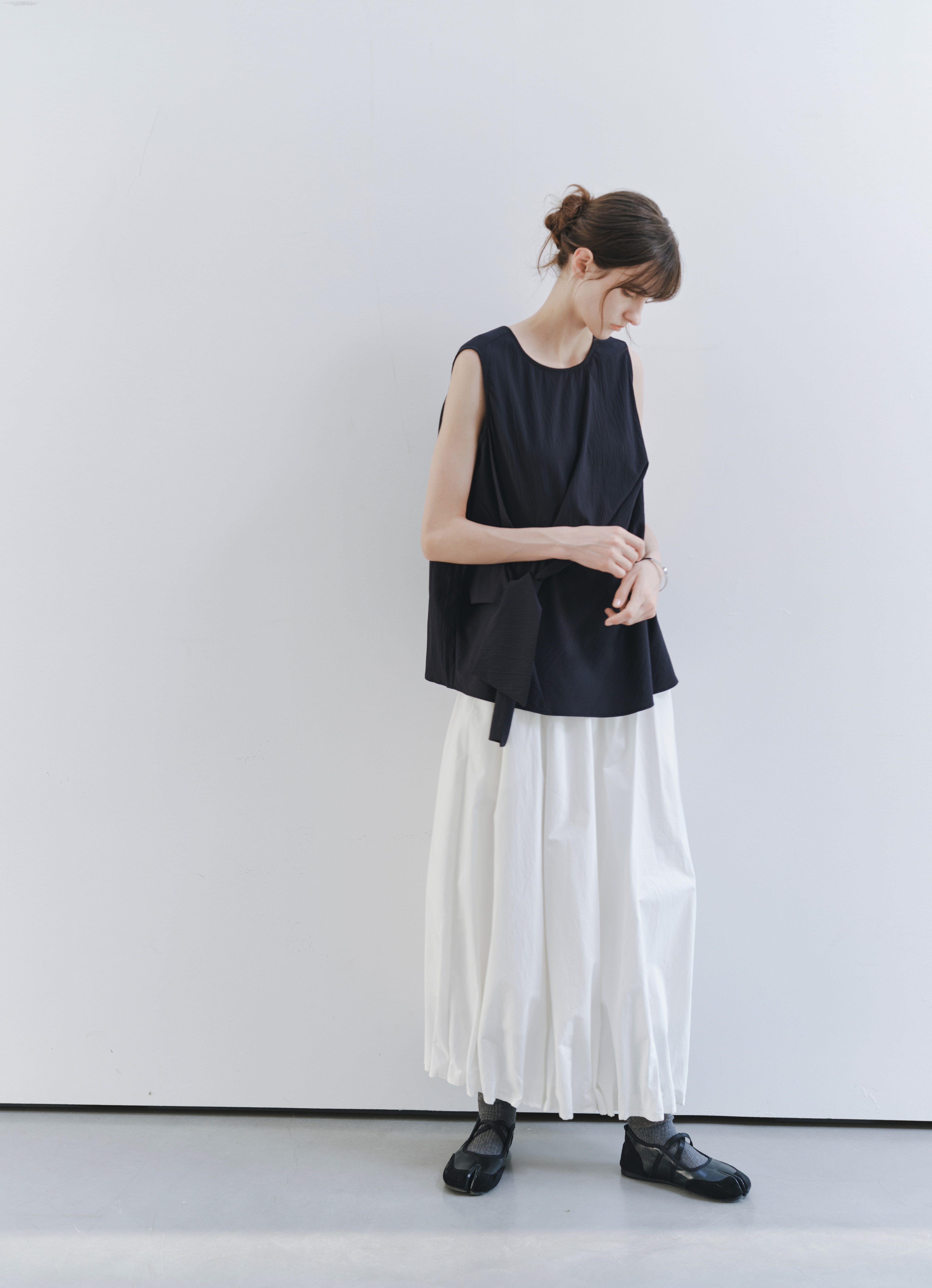 GATHER HEM BALLOON SKIRT / ギャザーヘムバルーンスカート