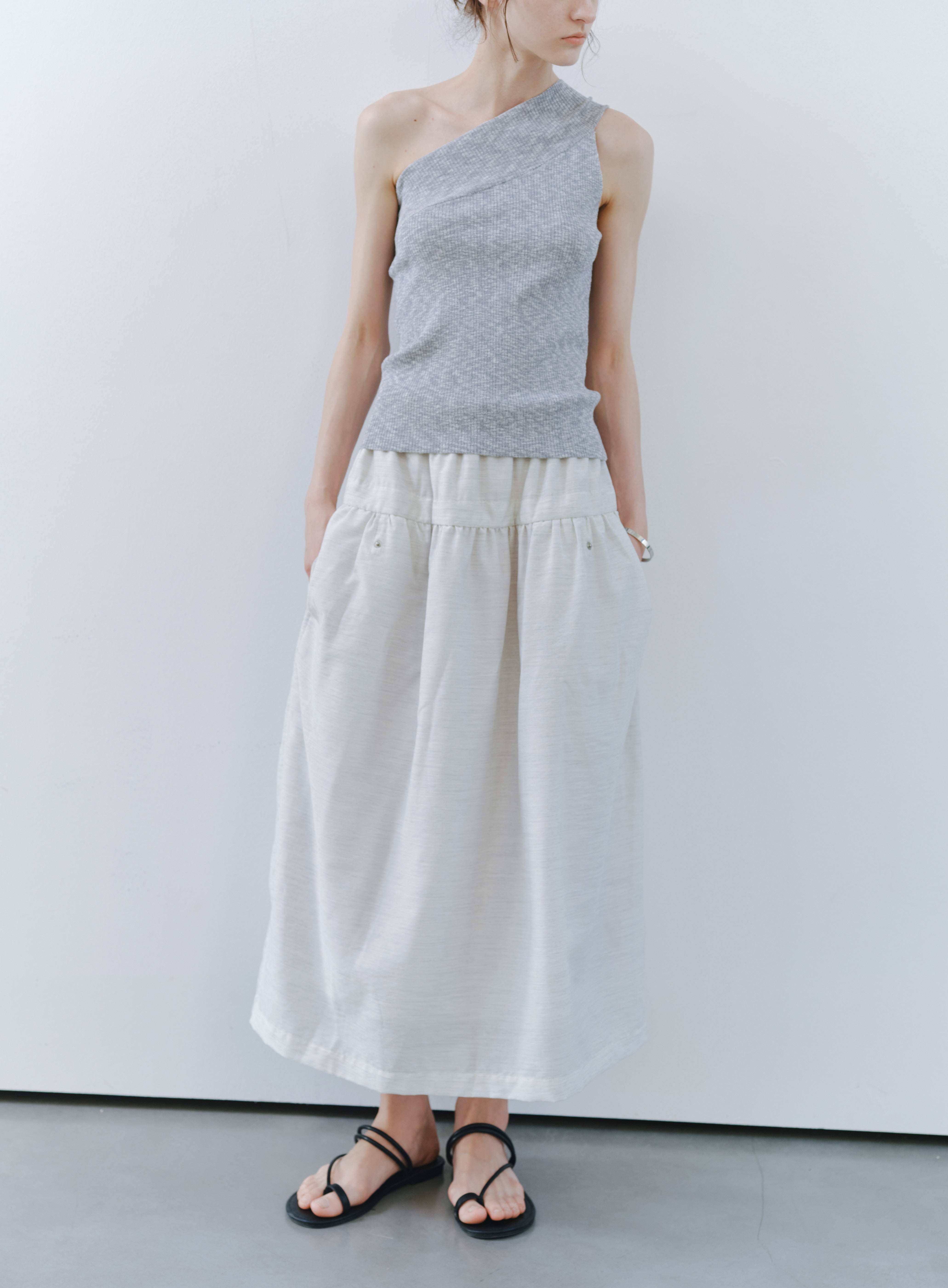 SOFT BALLOON GATHER SKIRT / ソフトバルーンギャザースカート