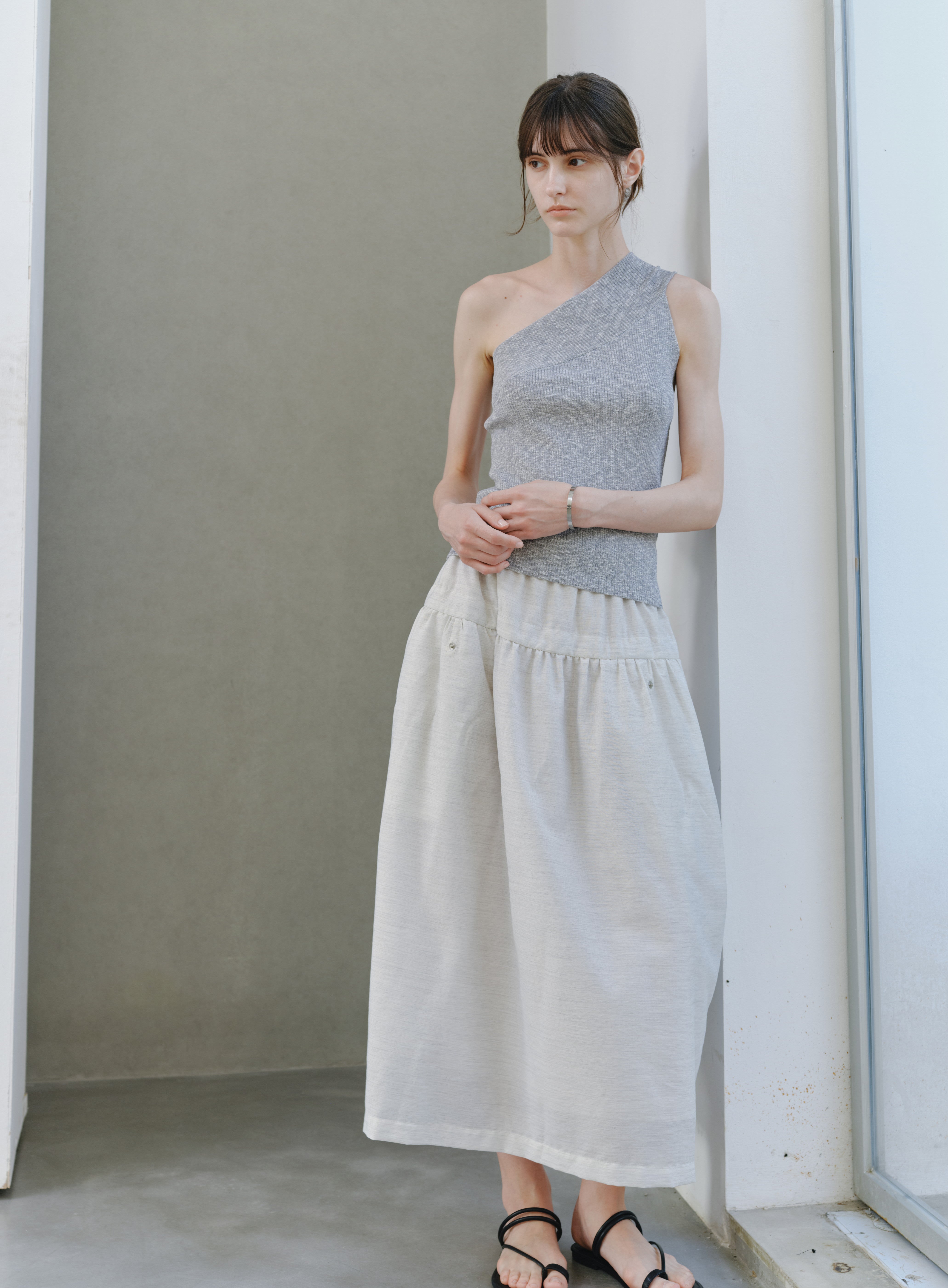 SOFT BALLOON GATHER SKIRT / ソフトバルーンギャザースカート