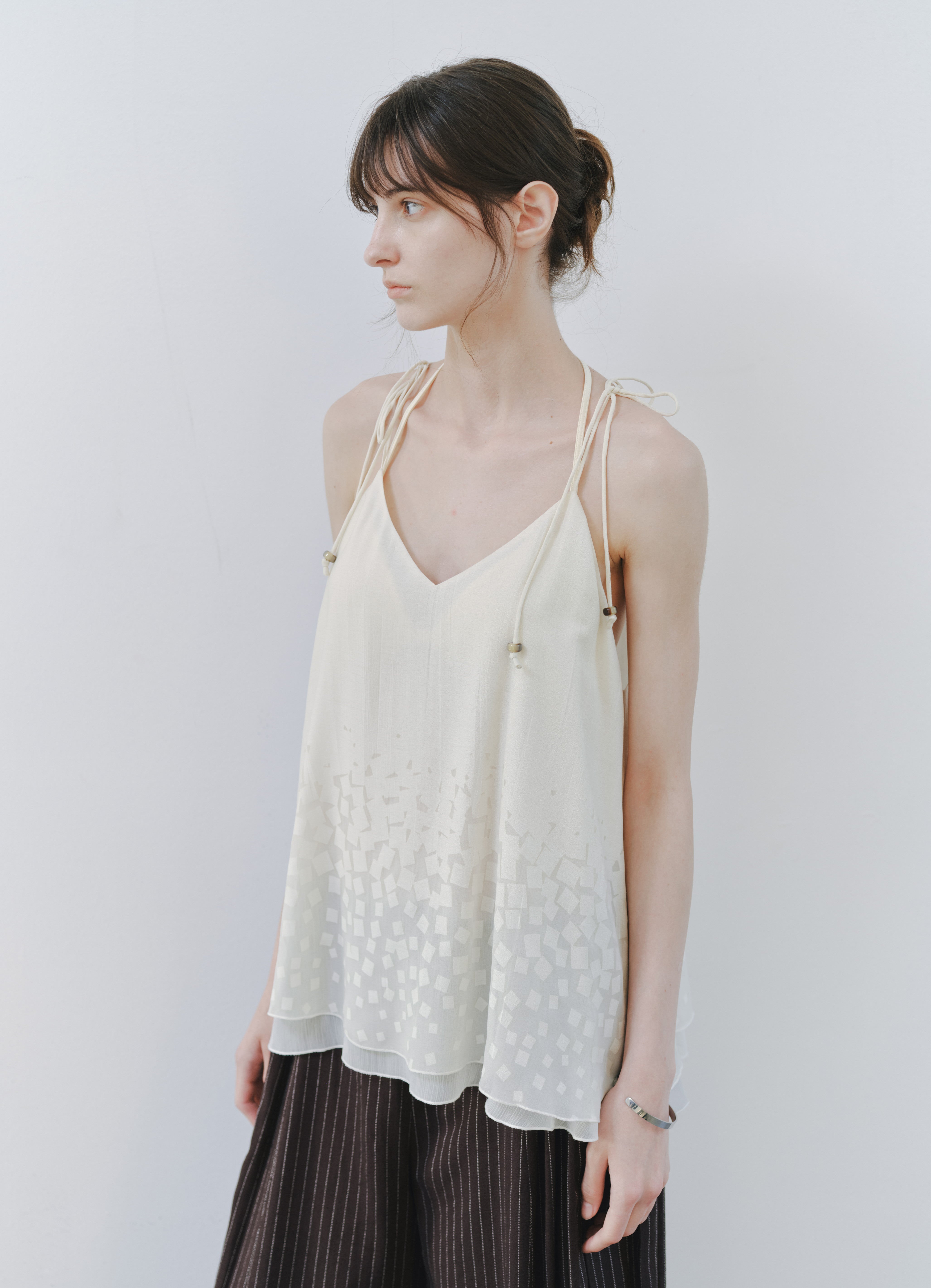 LAYERED FLARE CAMI TOP