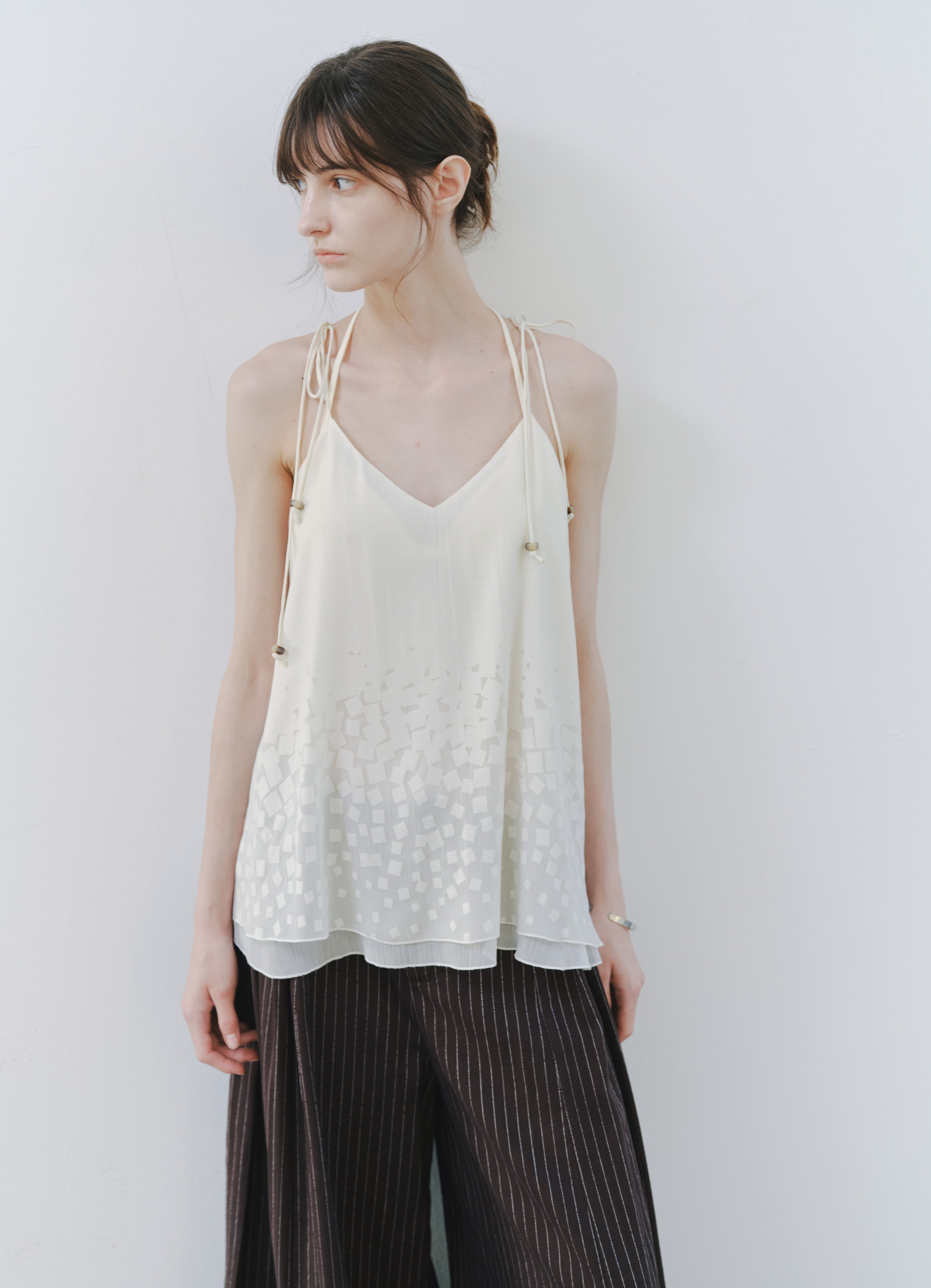 LAYERED FLARE CAMI TOP