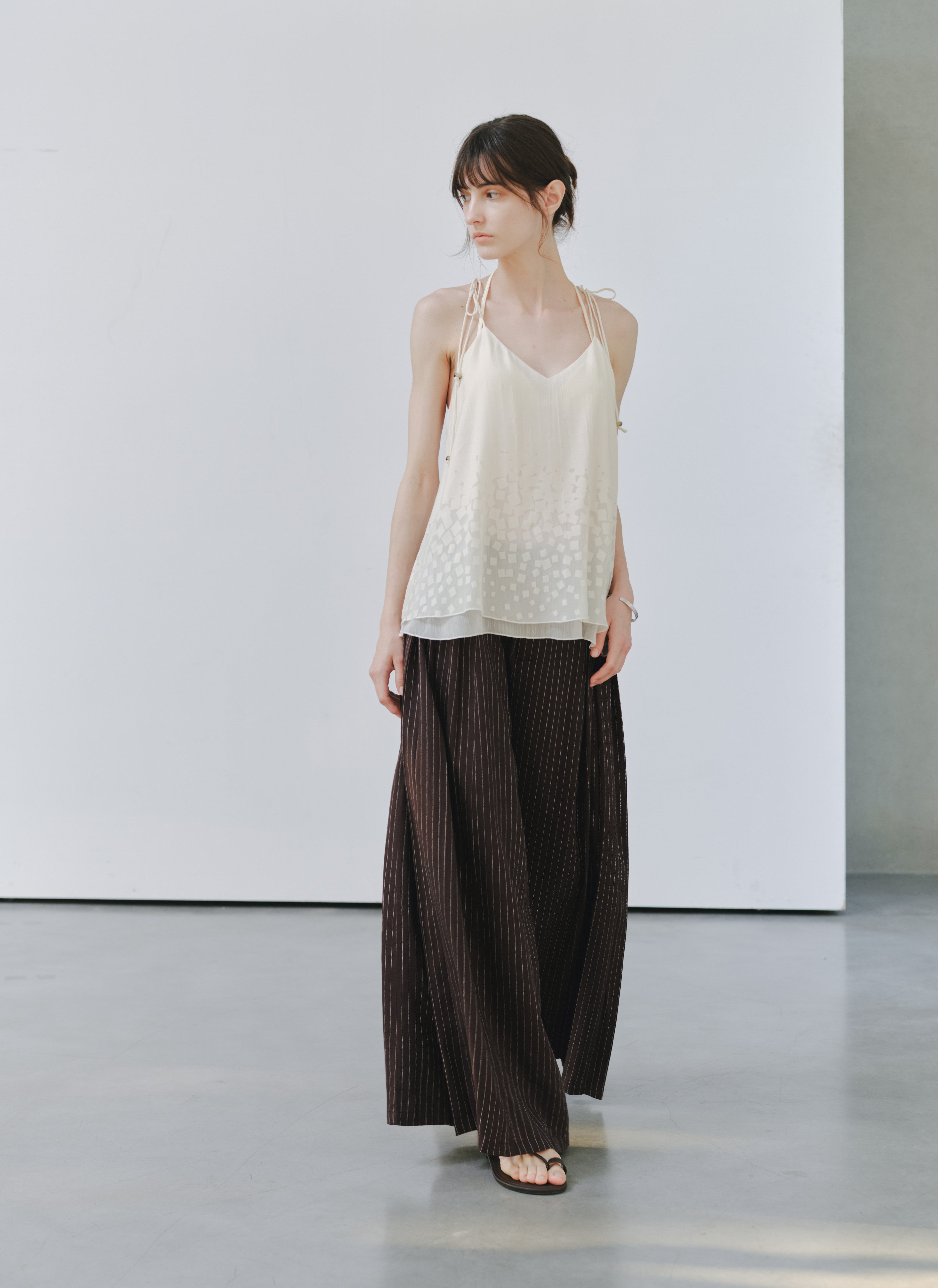 LAYERED FLARE CAMI TOP