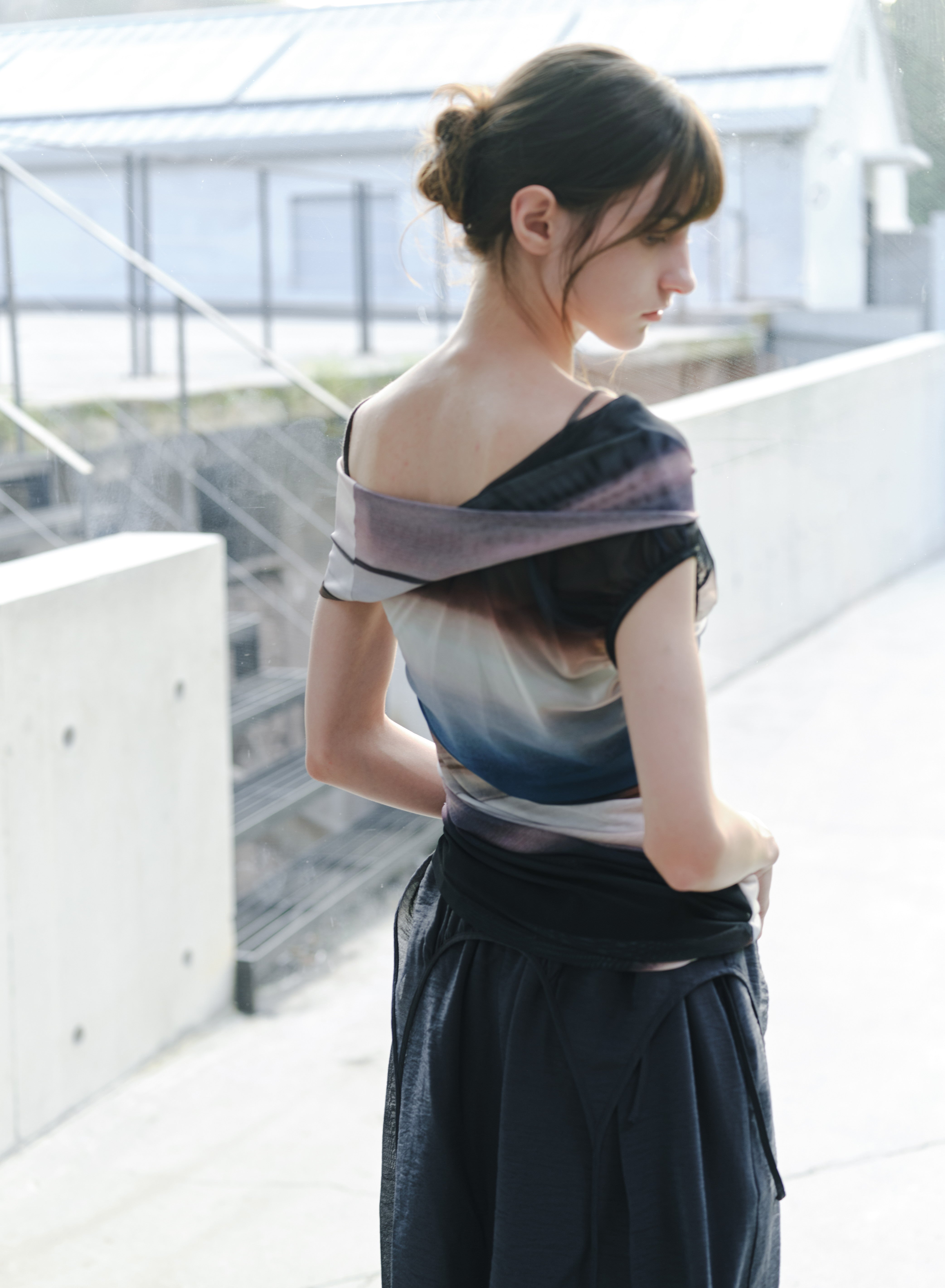 LIGHT SHADOW MESH TOP