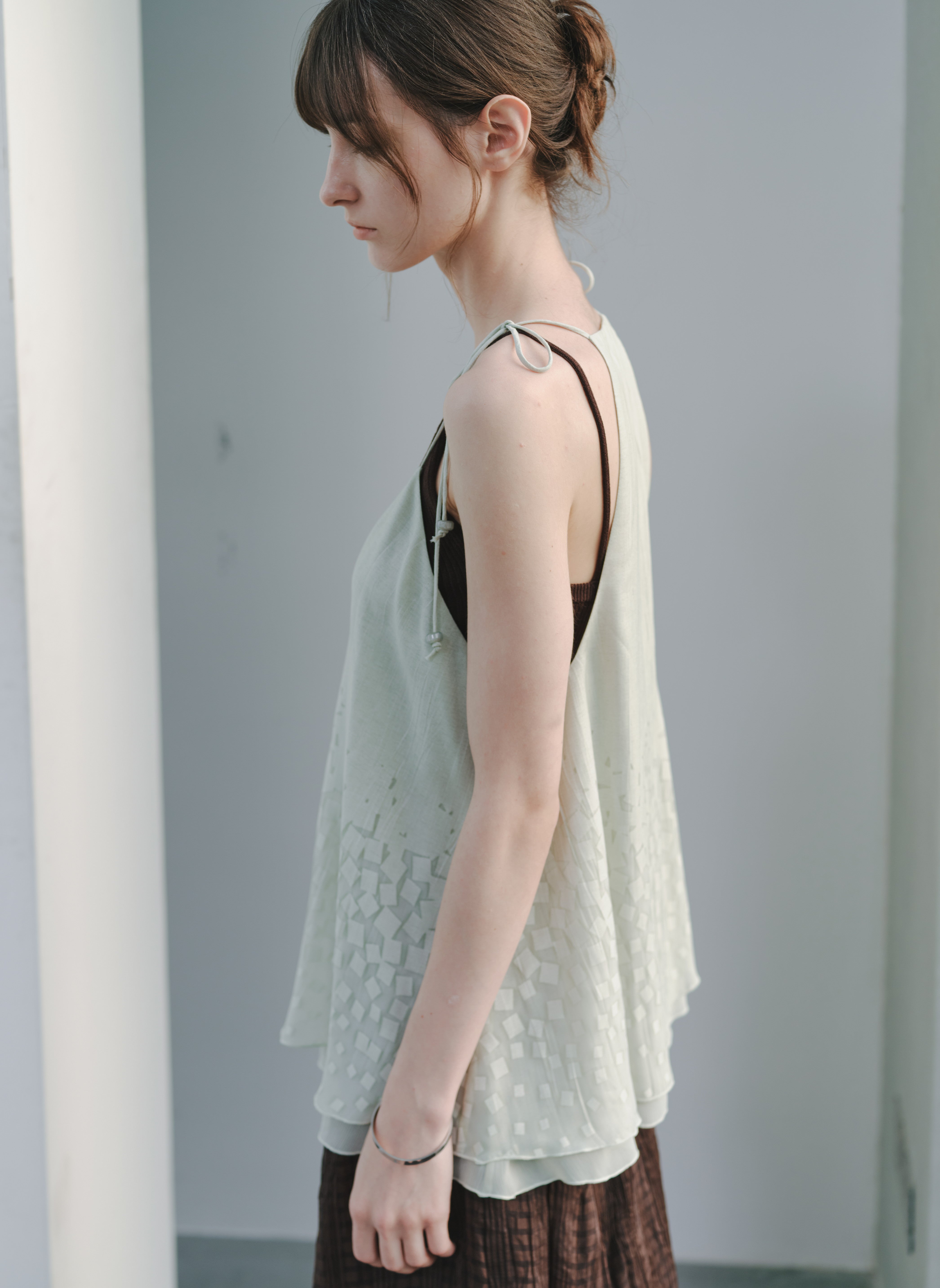 LAYERED FLARE CAMI TOP