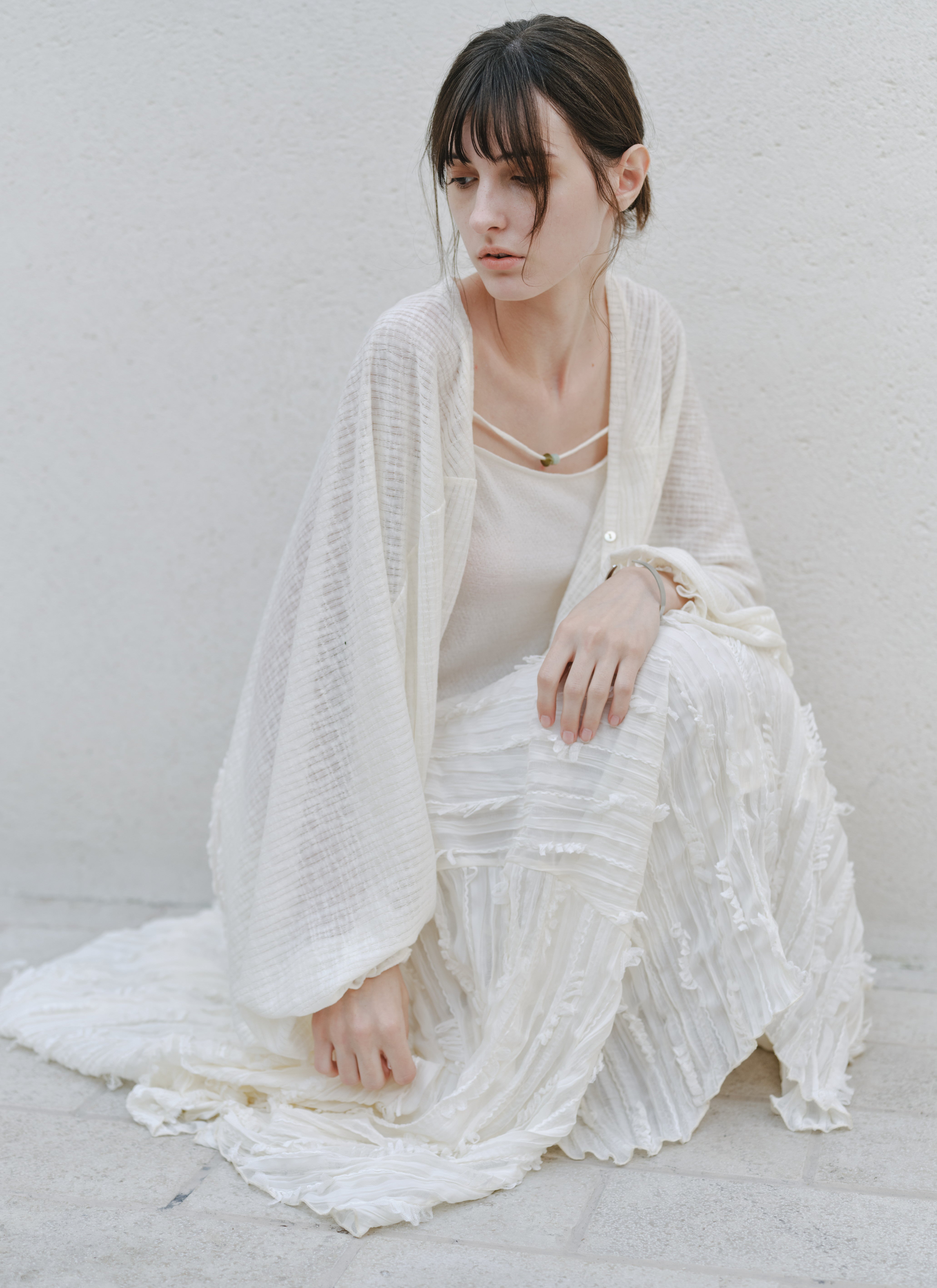 FEATHER TOUCH DESIGN SKIRT