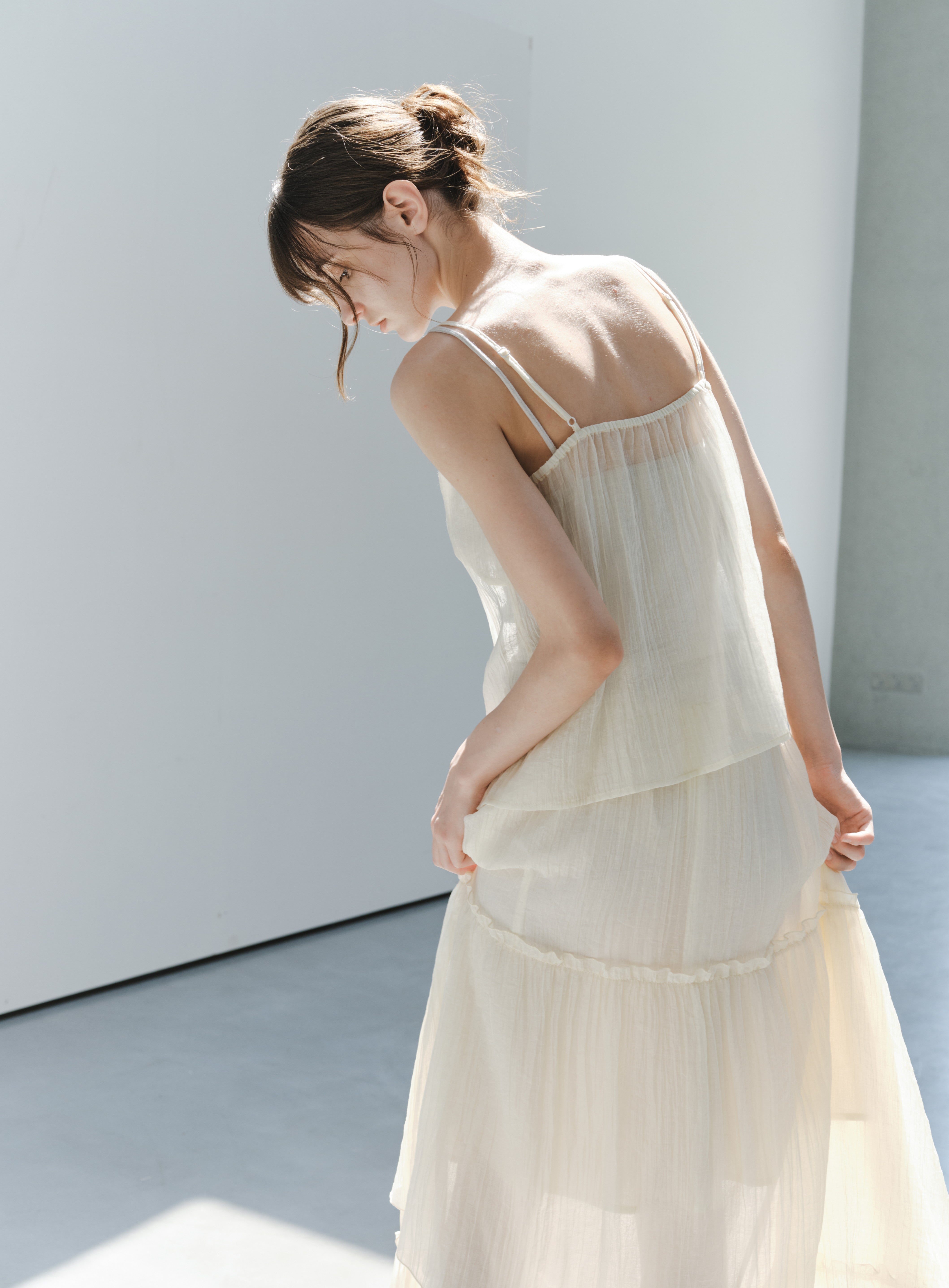 SHEER CREPE CAMI TOP