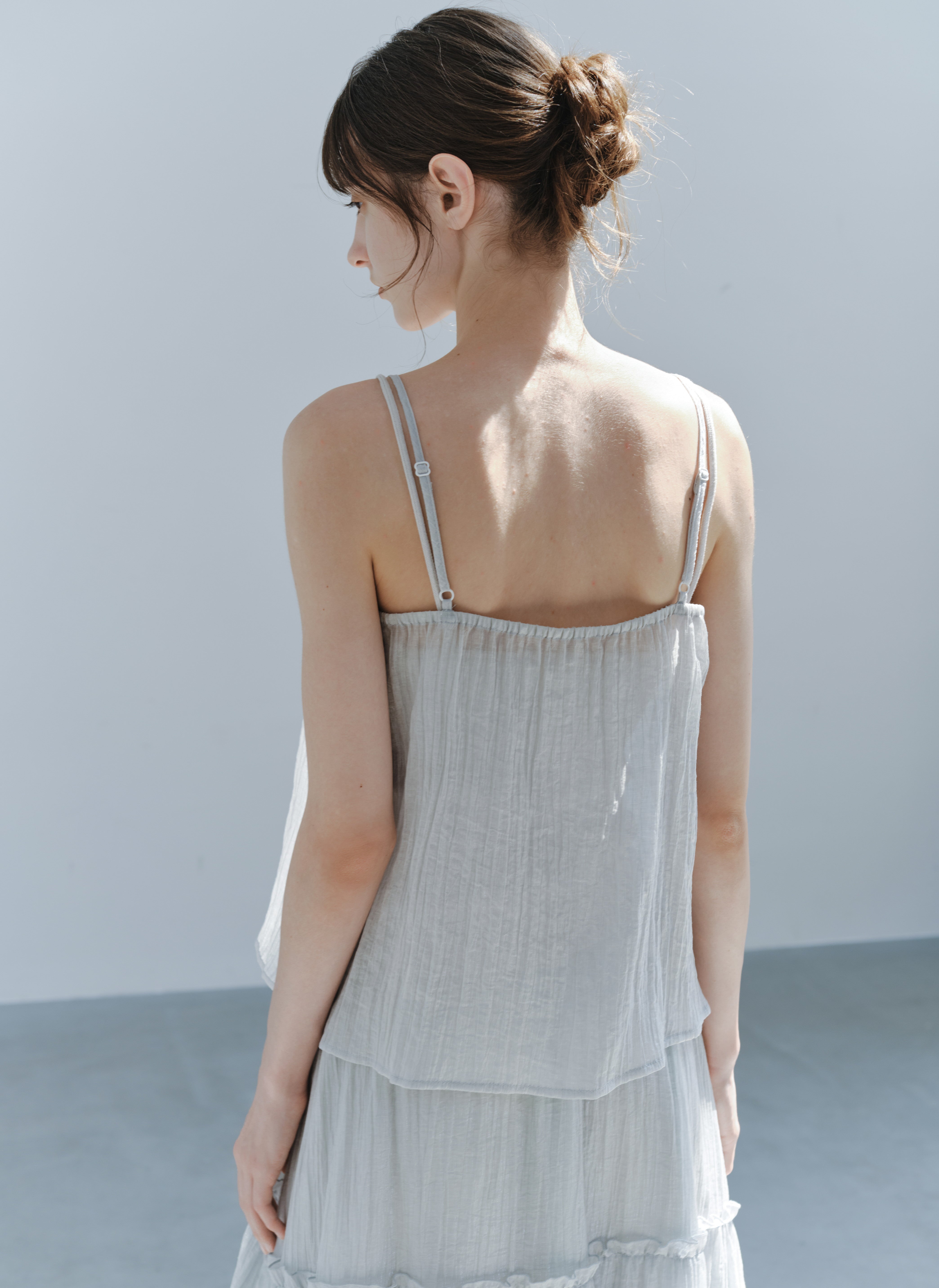 SHEER CREPE CAMI TOP
