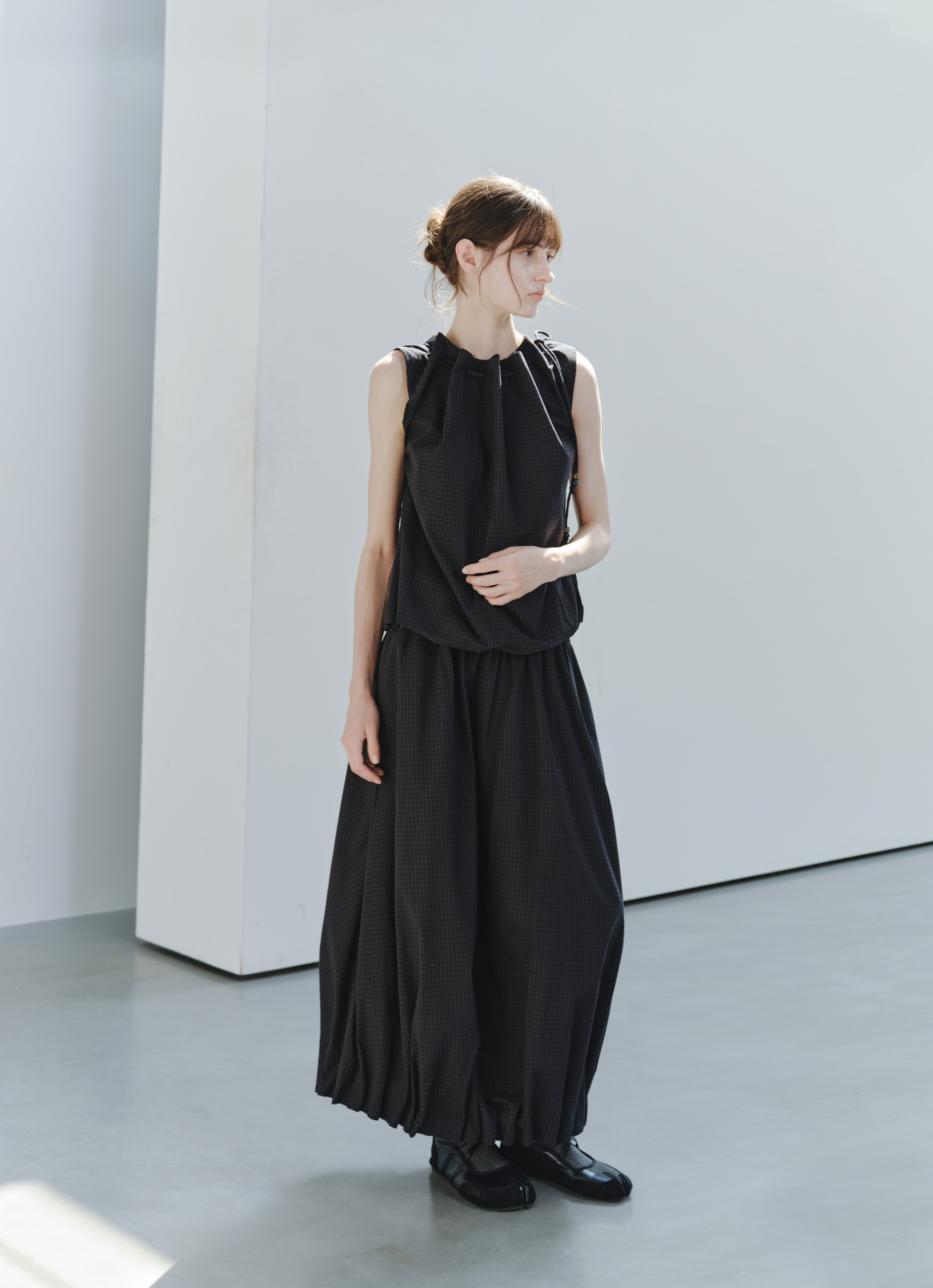 GATHER HEM BALLOON SKIRT