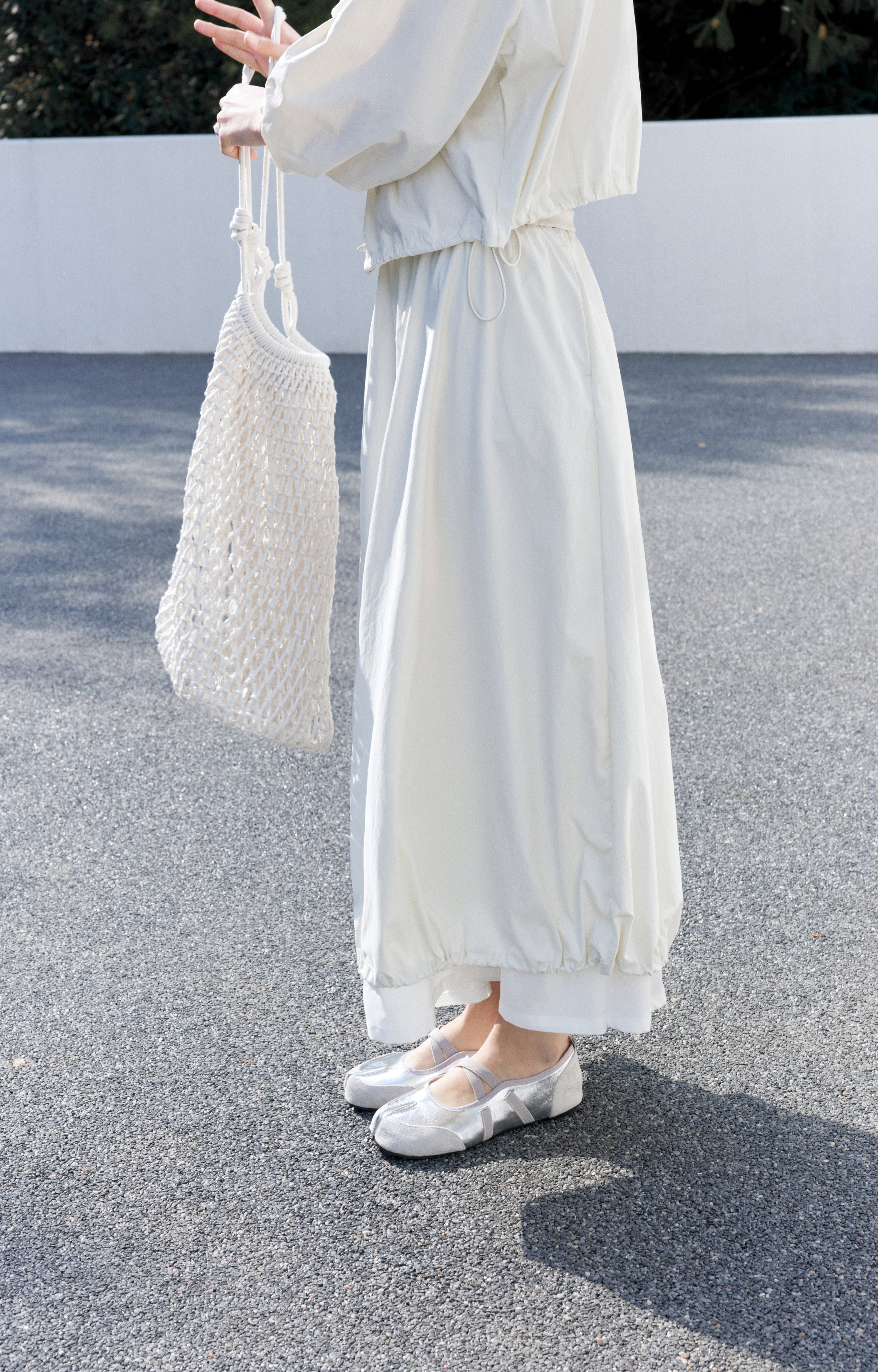 UV CUT FLARE BALLOON SKIRT/UV 컷 플레어 풍선 스커트