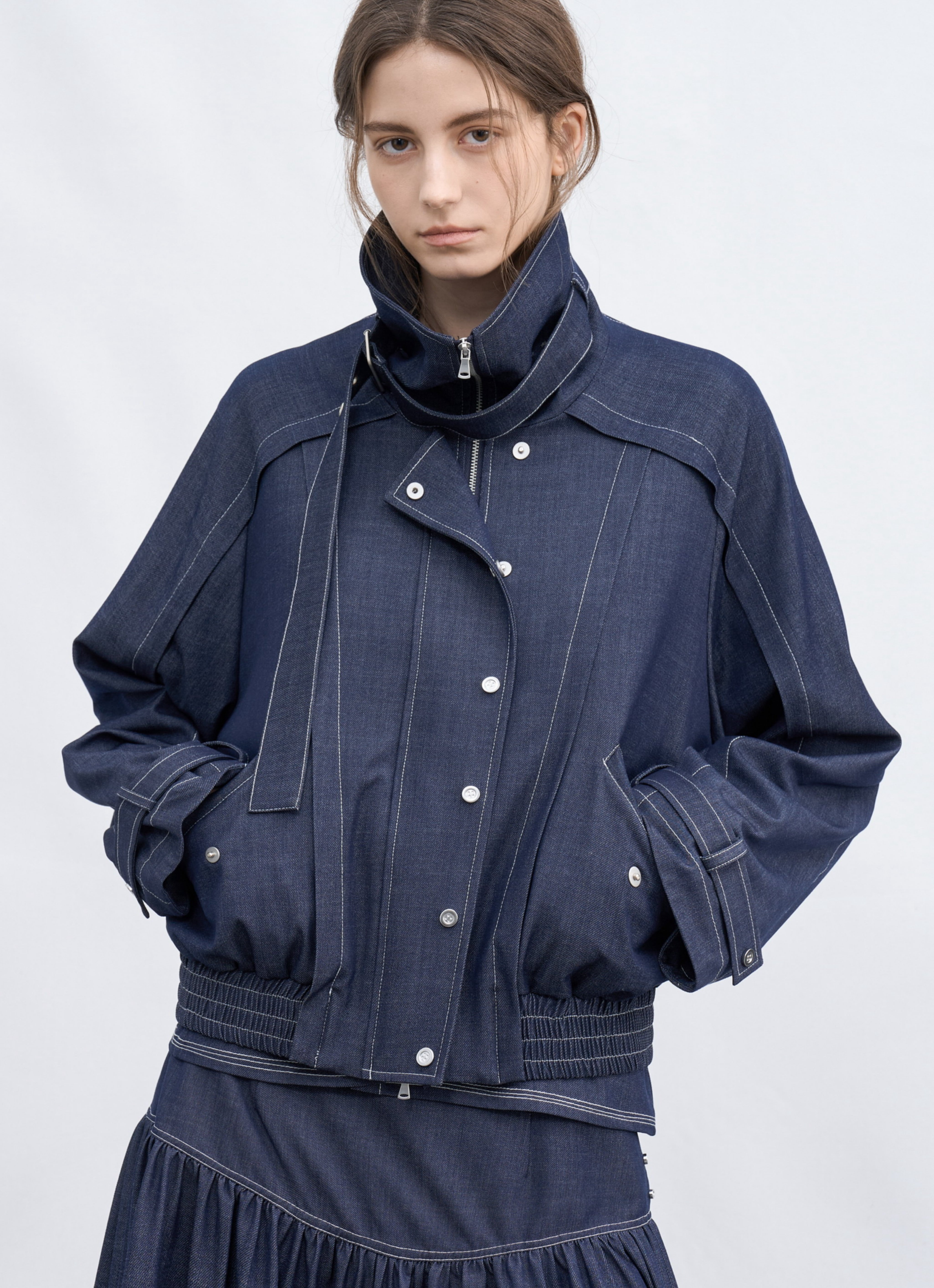 断捨離とまと　【新品未使用】tageechita ショートジャケット 2024 A/W