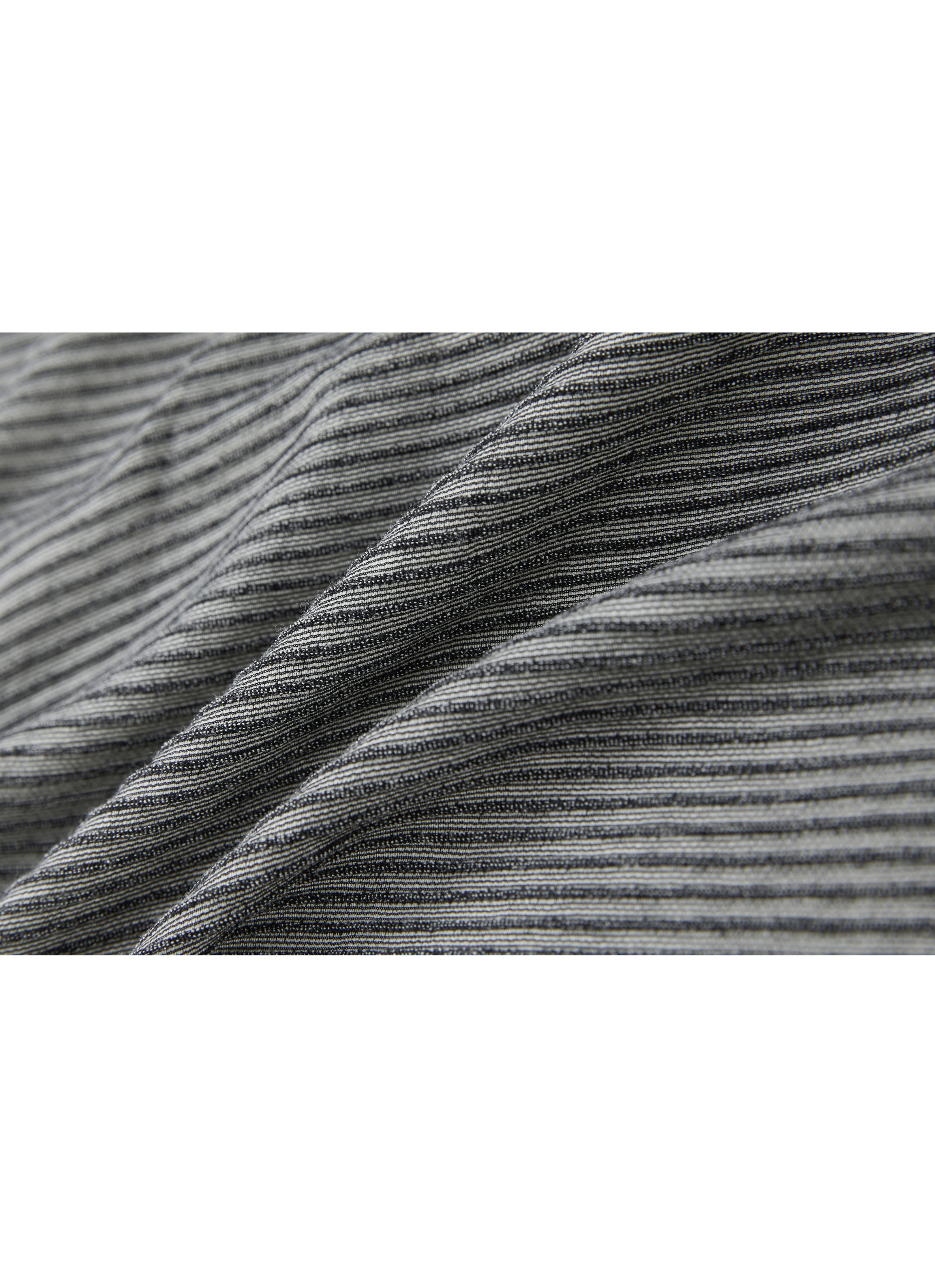 SIDE GATHER STRIPE TOP