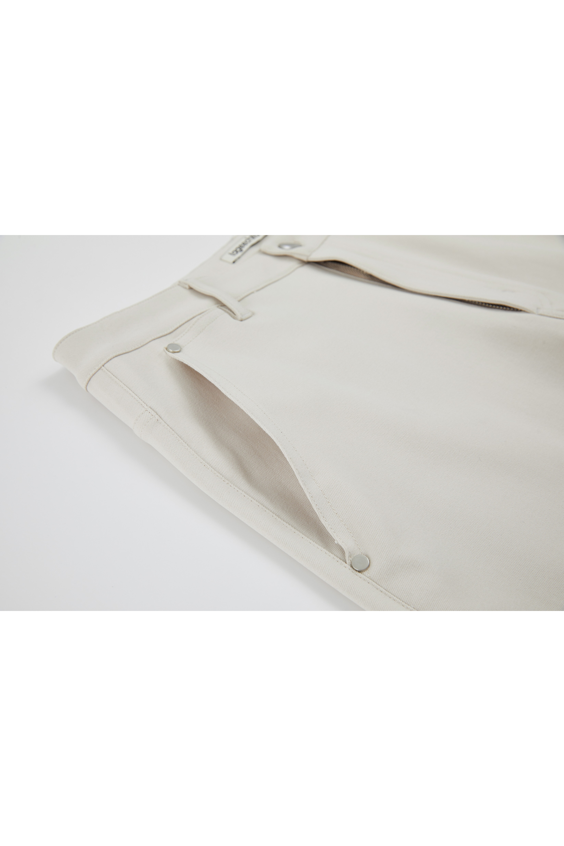 WHITE LOOSE SOFT PANTS