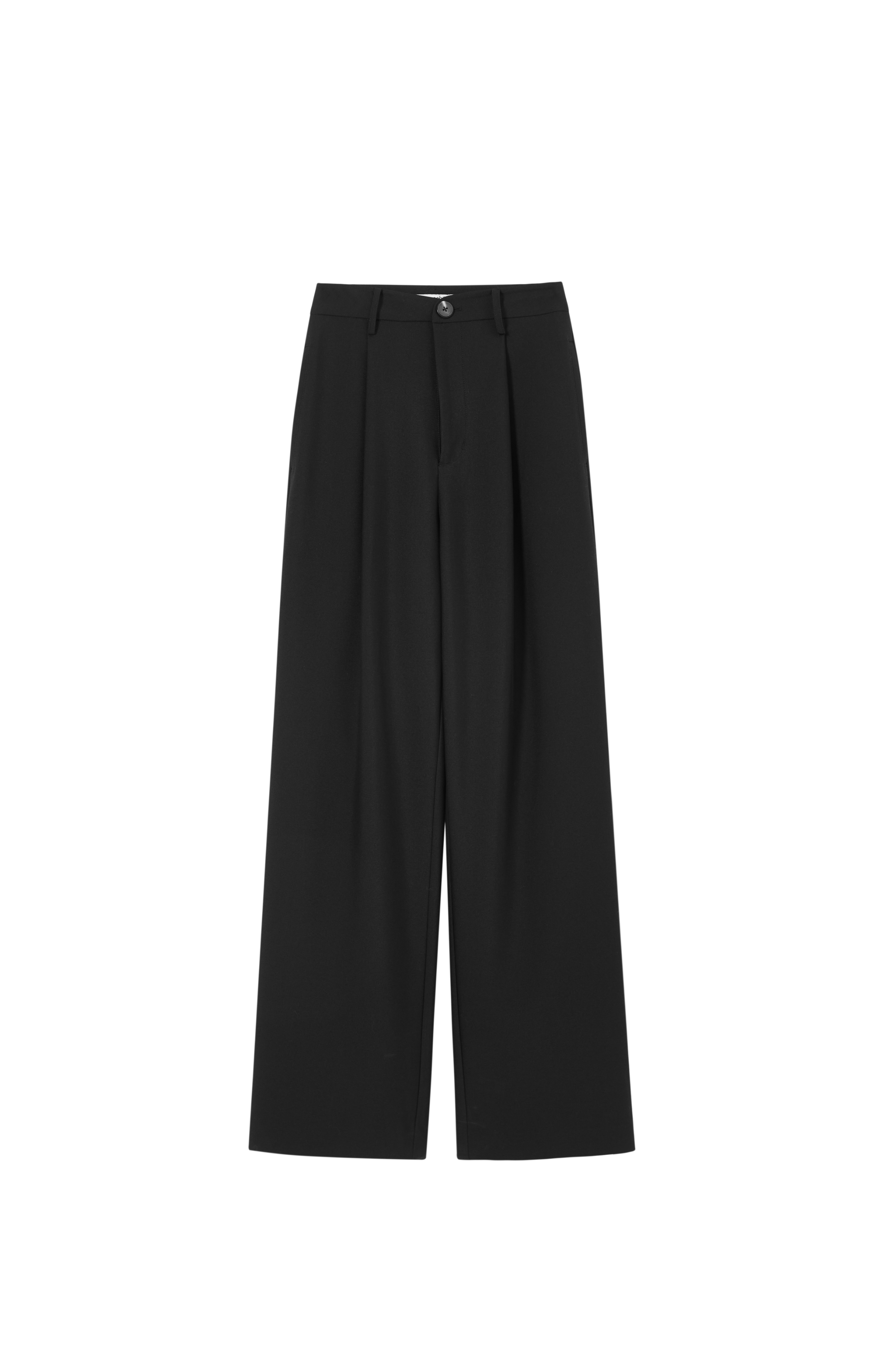 BASIC DRAPE STRAIGHT PANTS