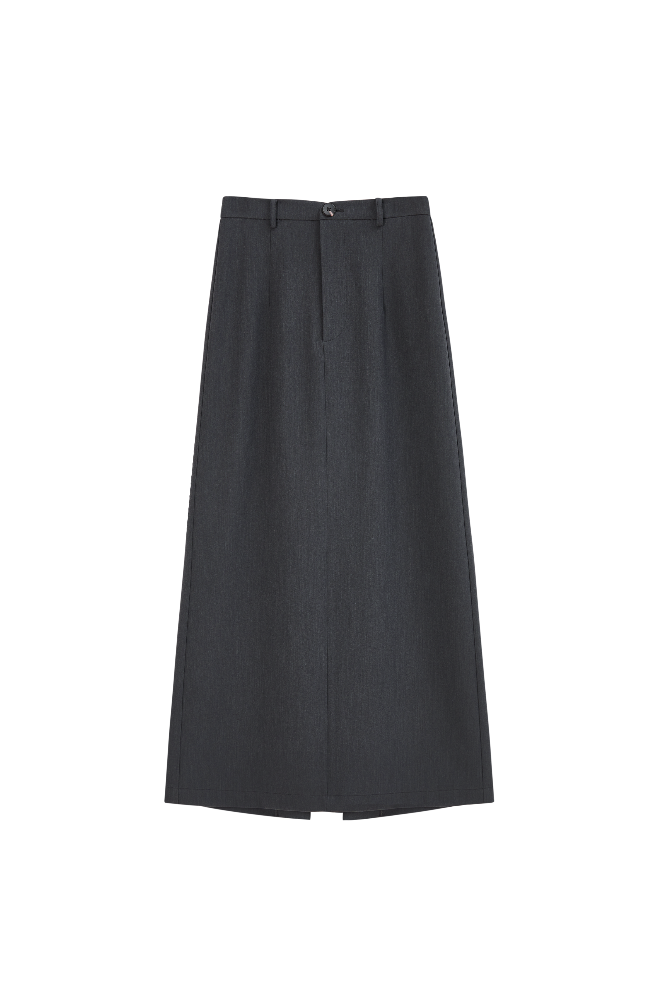 BACK SLIT FLAT SKIRT