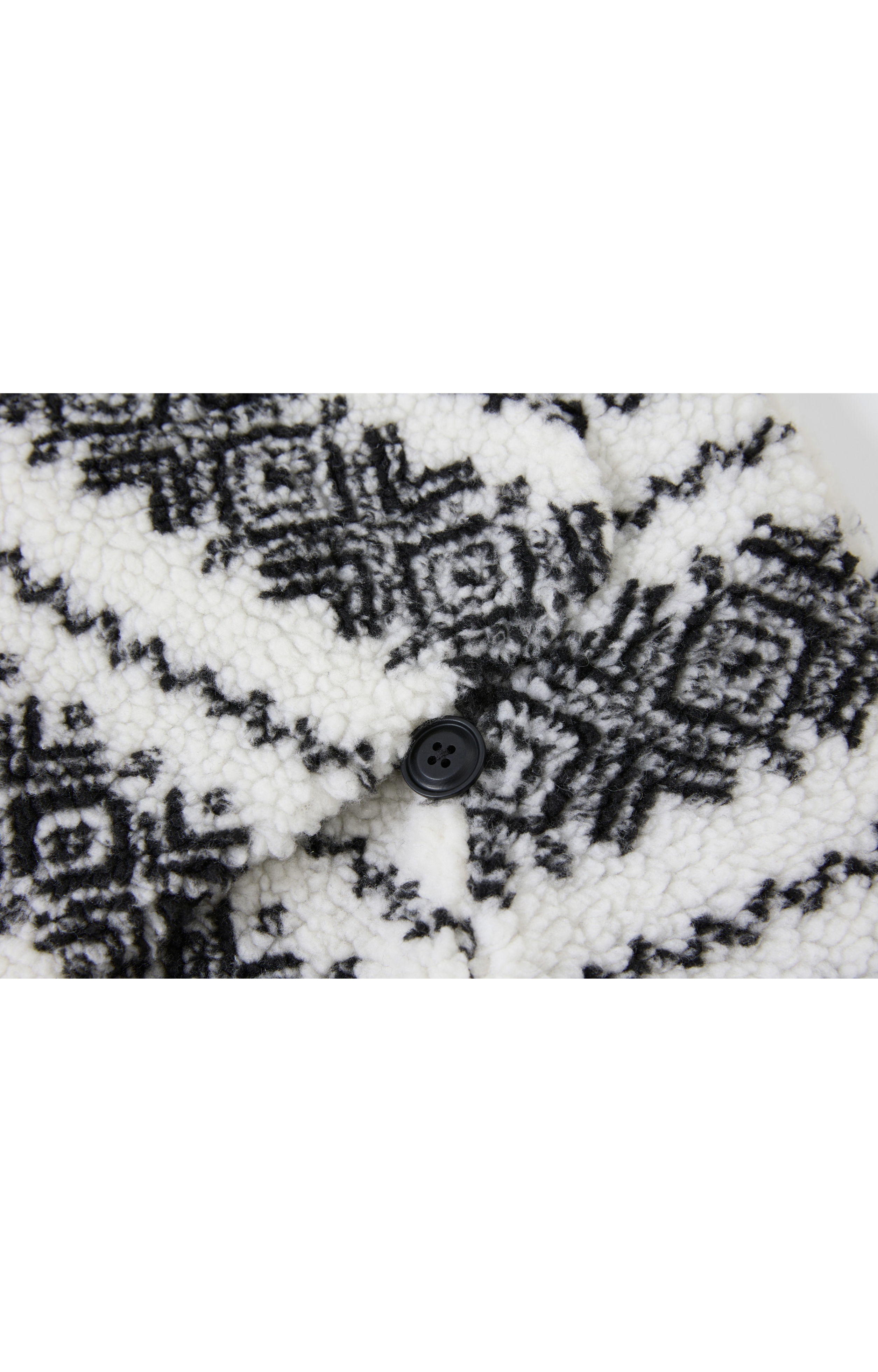 FAIR ISLE BOA BLOUSON / フェアアイル柄ボアブルゾン