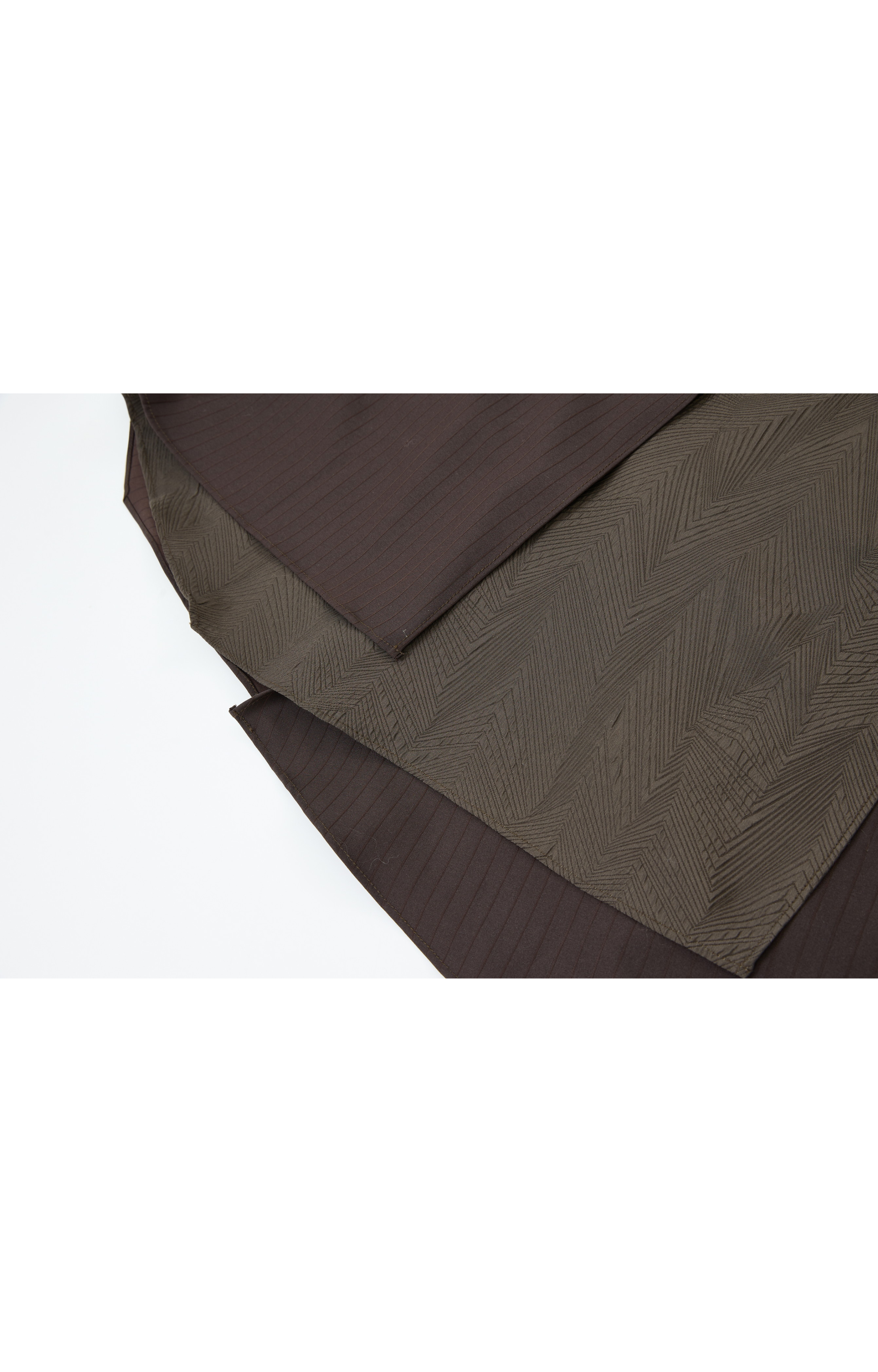 OVERLAP FLOW FLARE SKIRT