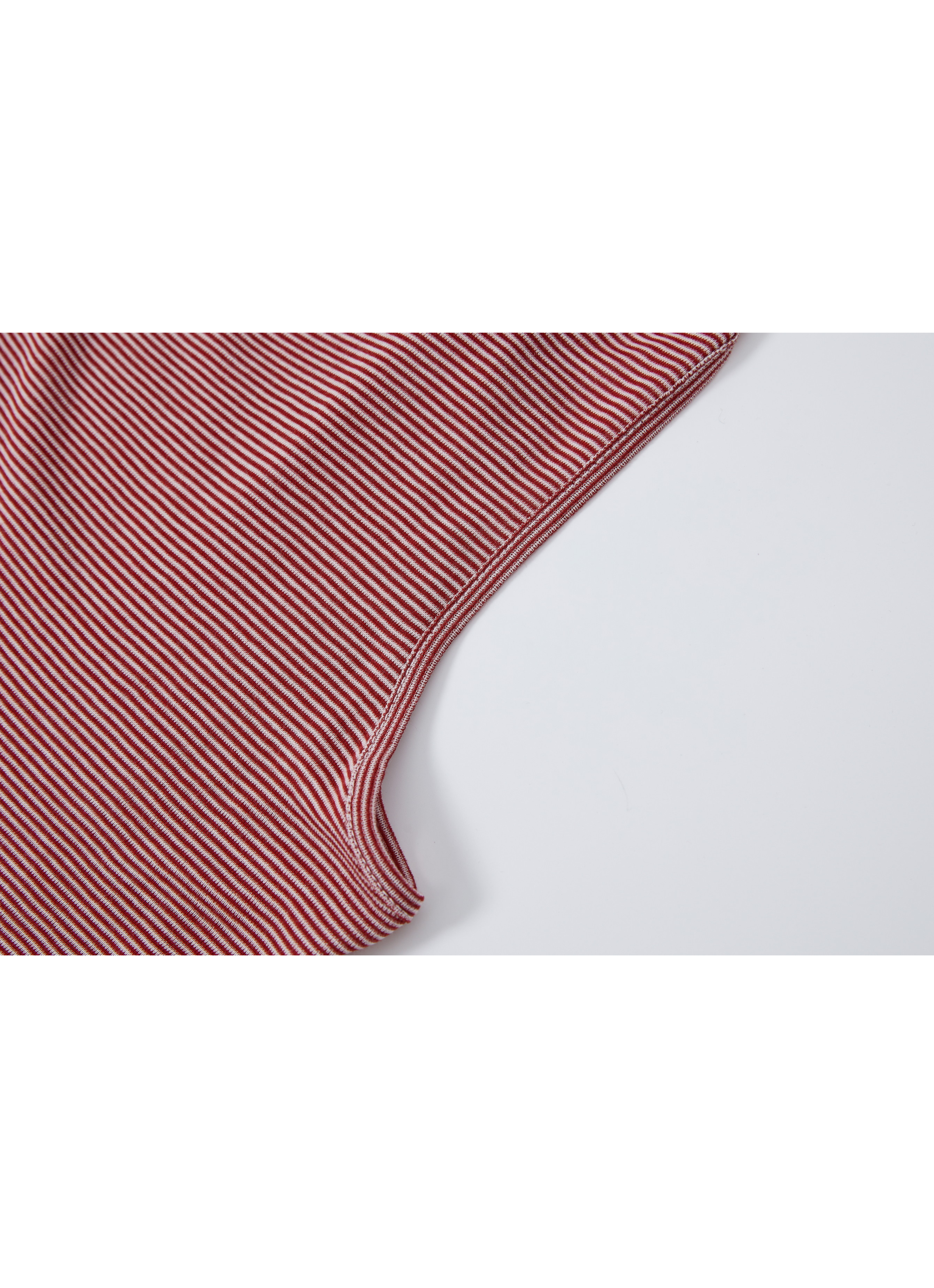 SCARF TIE STRIPE TOP