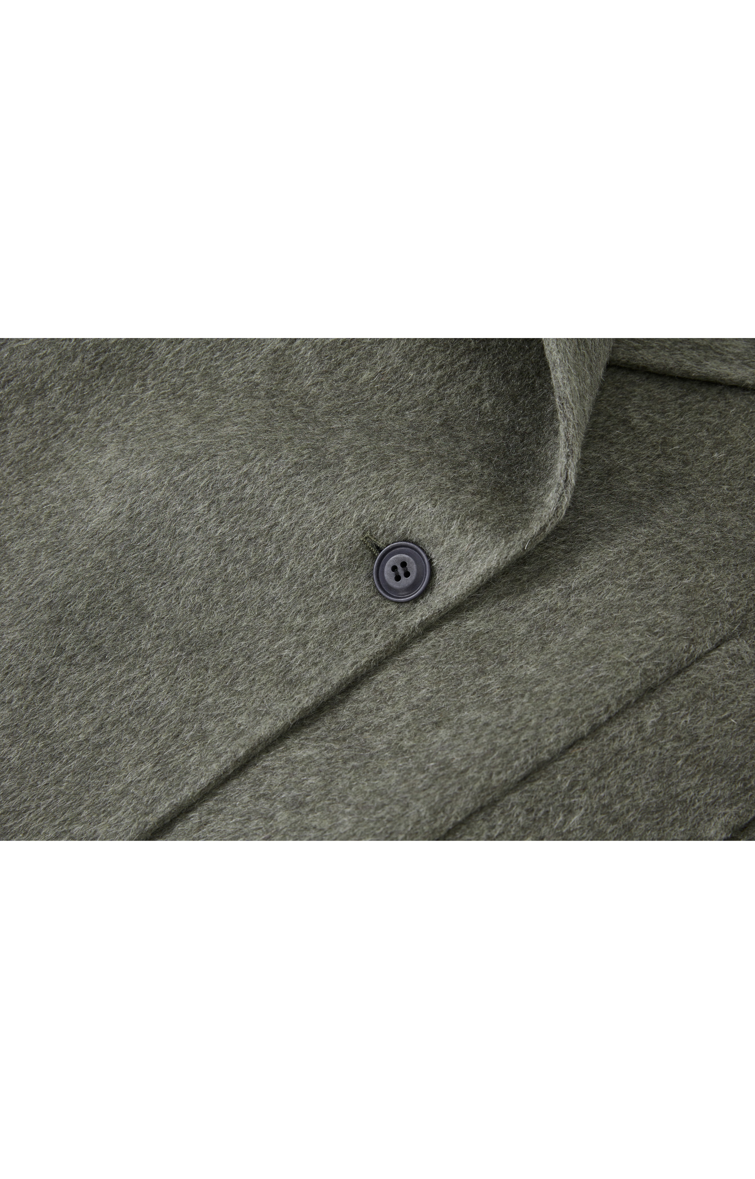 DEEP GREEN WOOL COAT / ディープグリーンウールコート